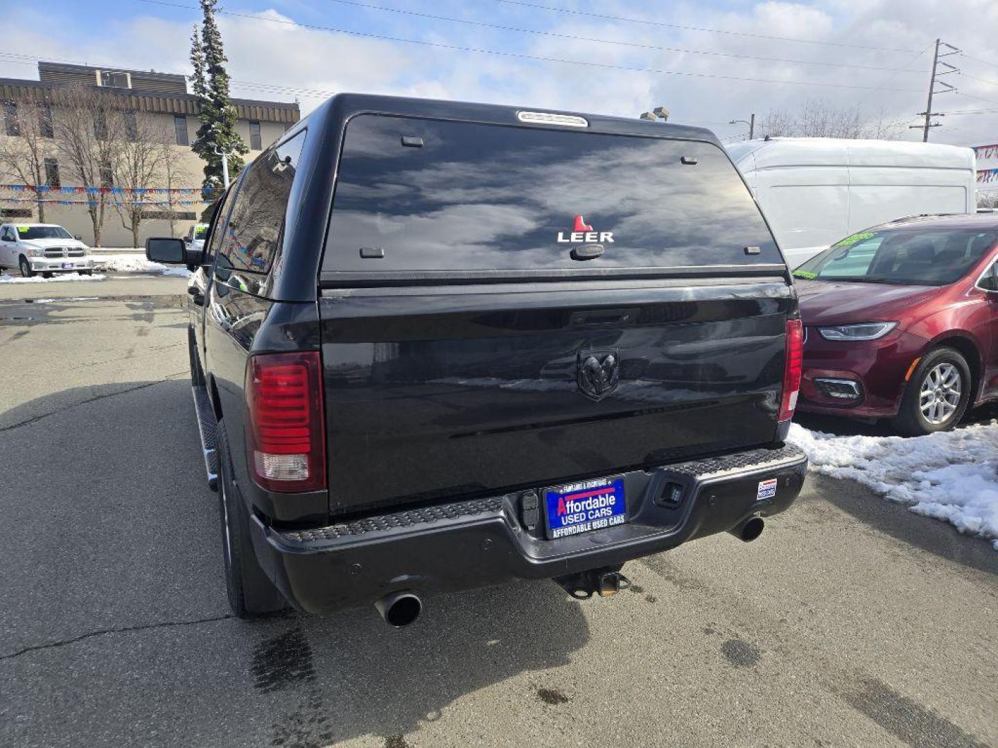 2017 BLACK RAM 1500 SPORT (1C6RR7MT3HS) with an 5.7L engine, Automatic transmission, located at 929 East 8th Ave, Anchorage, AK, 99501, (907) 274-2277, 61.214783, -149.866074 - Photo#2