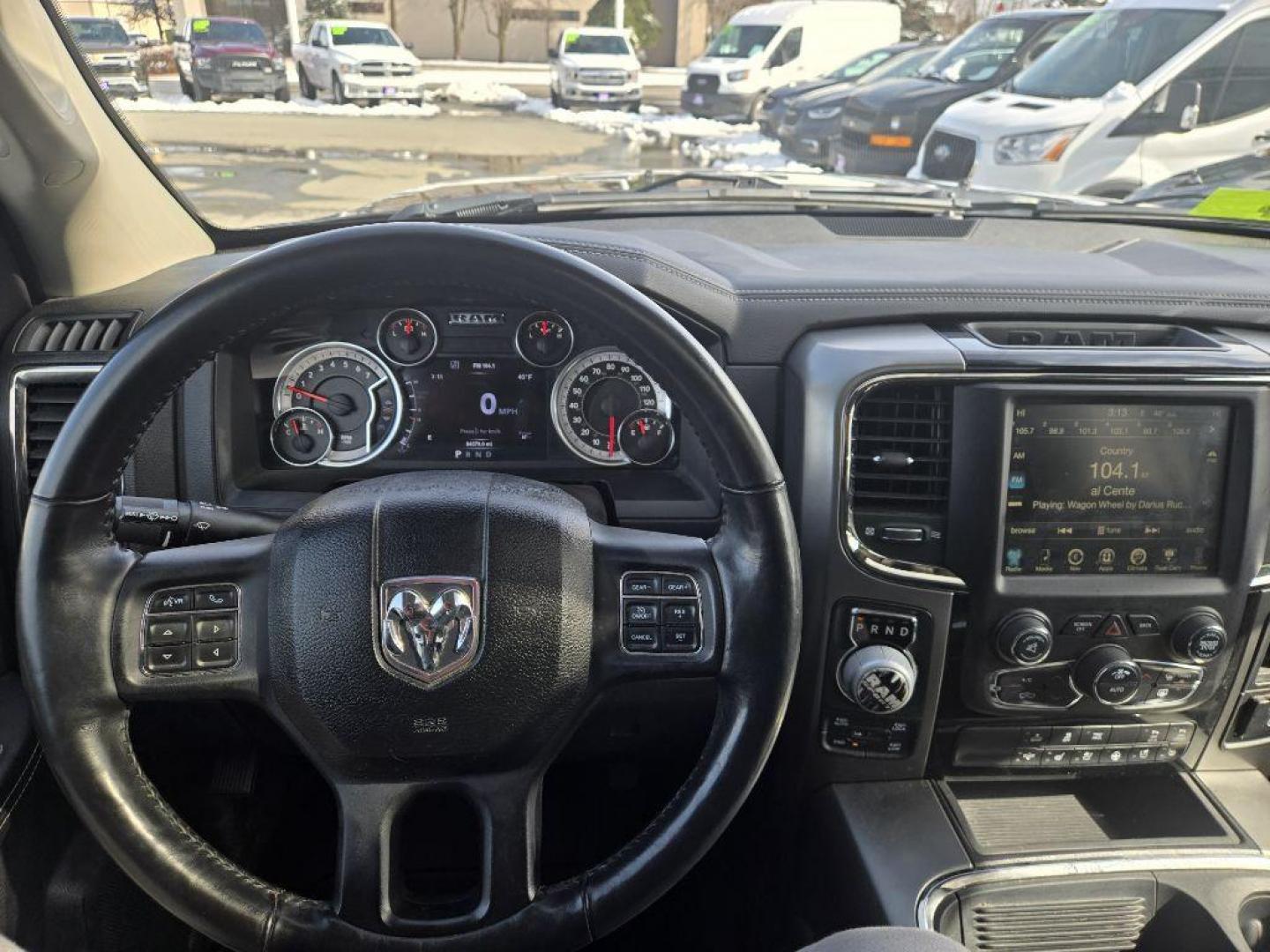 2017 BLACK RAM 1500 SPORT (1C6RR7MT3HS) with an 5.7L engine, Automatic transmission, located at 929 East 8th Ave, Anchorage, AK, 99501, (907) 274-2277, 61.214783, -149.866074 - Photo#4