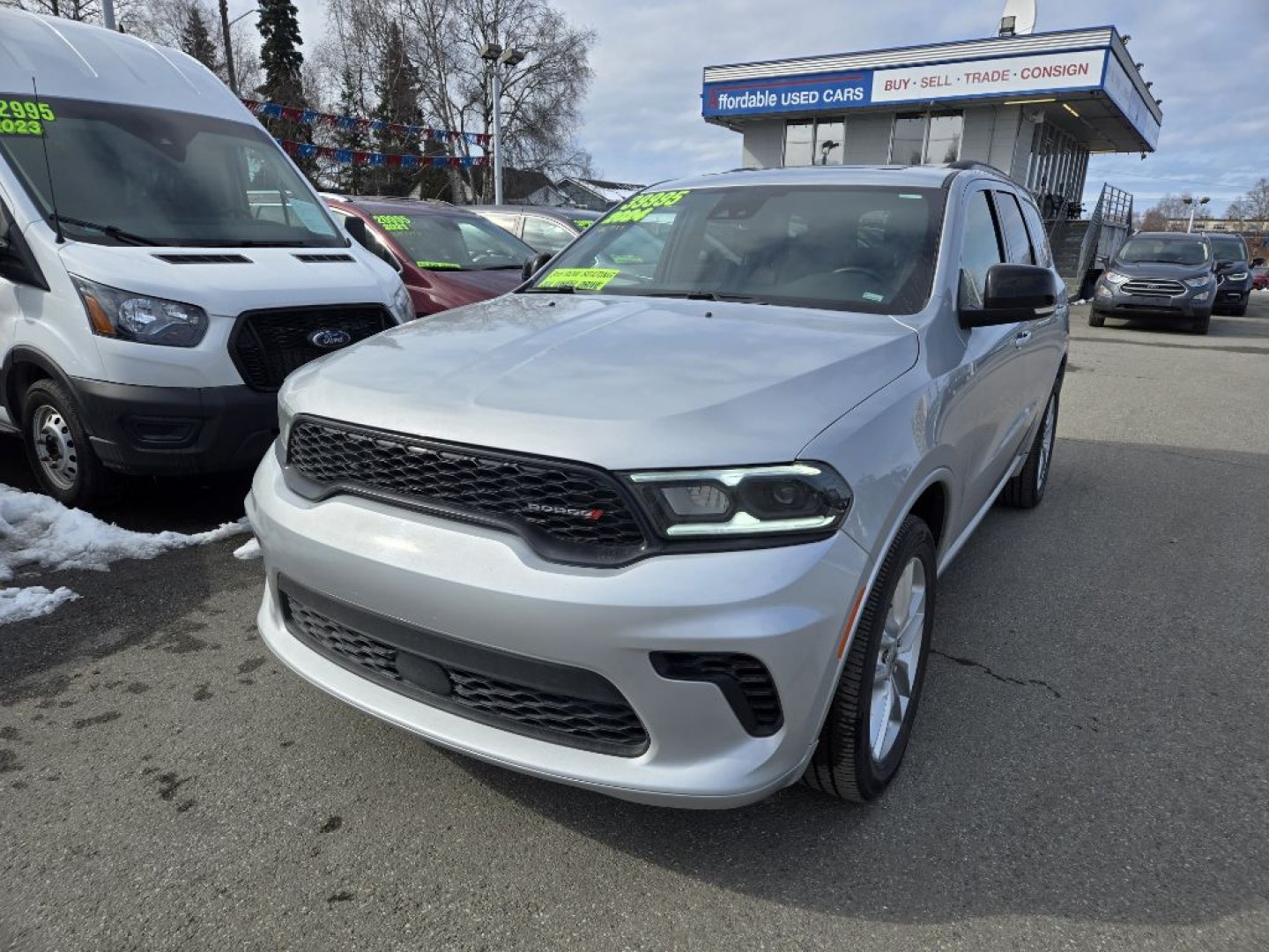 2024 SILVER DODGE DURANGO GT PLUS (1C4RDJDG8RC) with an 3.6L engine, Automatic transmission, located at 929 East 8th Ave, Anchorage, AK, 99501, (907) 274-2277, 61.214783, -149.866074- Photo#0