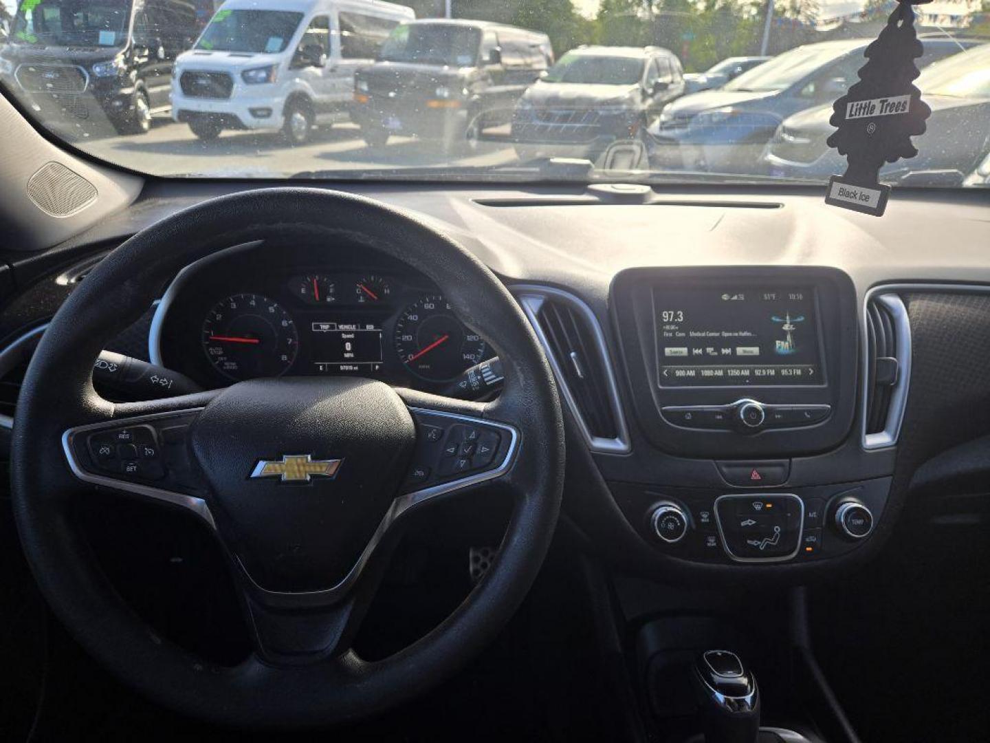 2017 BLACK CHEVROLET MALIBU LS (1G1ZB5ST8HF) with an 1.5L engine, Automatic transmission, located at 929 East 8th Ave, Anchorage, AK, 99501, (907) 274-2277, 61.214783, -149.866074 - Photo#4