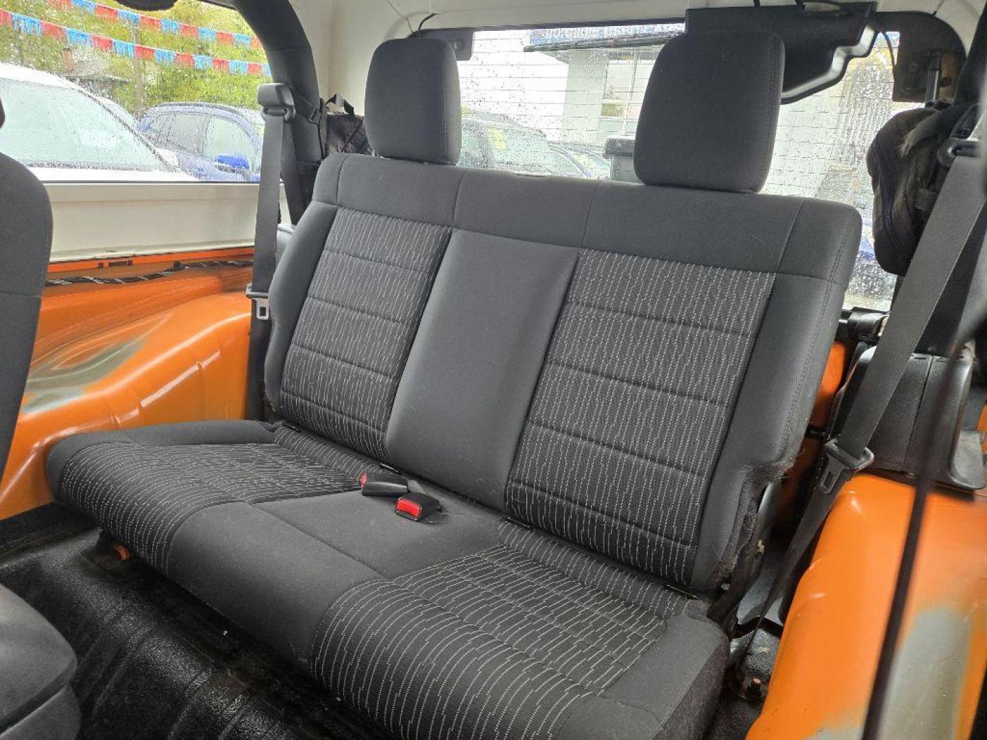 2012 ORANGE JEEP WRANGLER SPORT (1C4AJWAG9CL) with an 3.6L engine, Automatic transmission, located at 929 East 8th Ave, Anchorage, AK, 99501, (907) 274-2277, 61.214783, -149.866074 - Photo#3