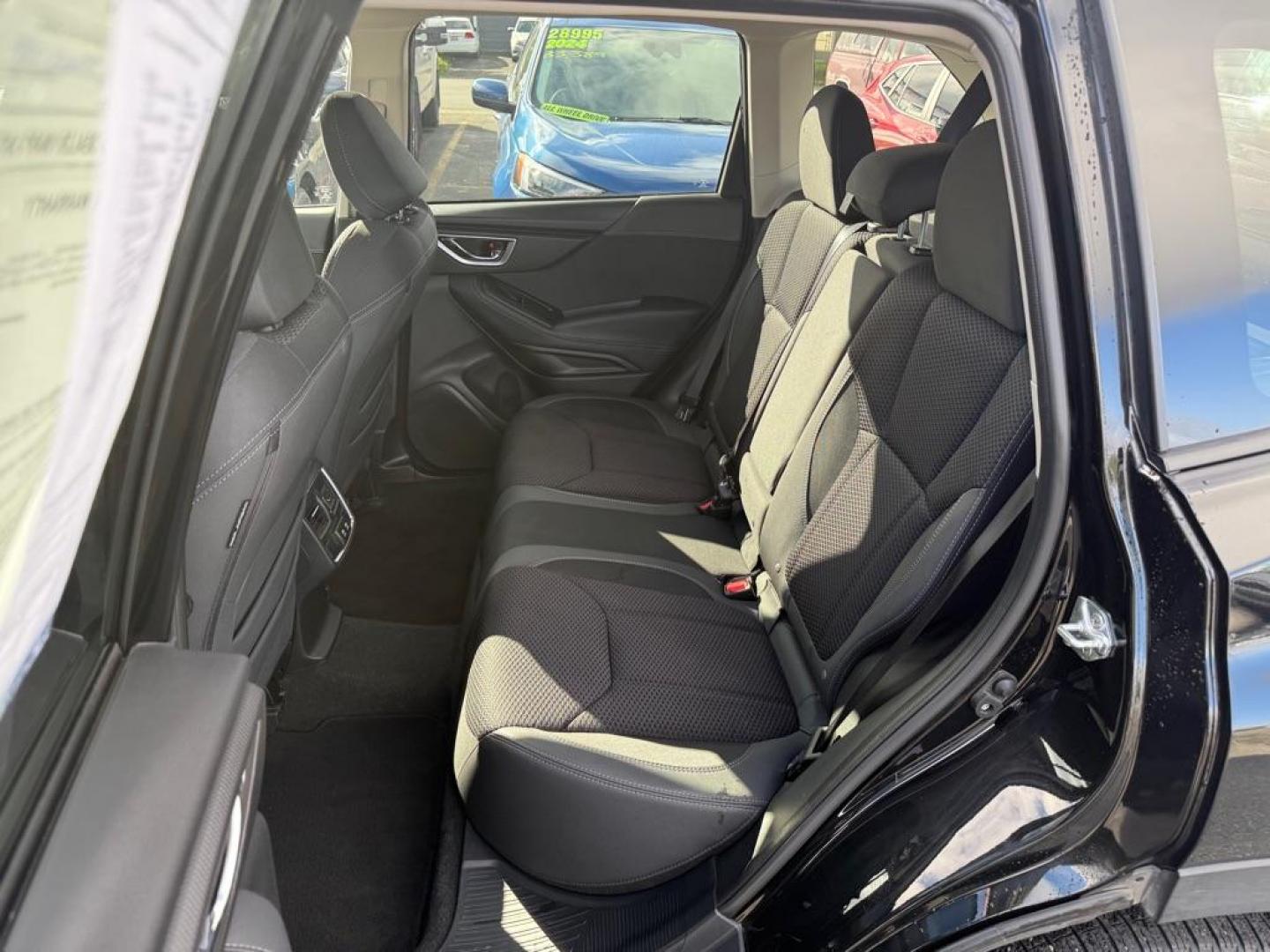 2024 BLACK SUBARU FORESTER PREMIUM (JF2SKADC6RH) with an 2.5L engine, Continuously Variable transmission, located at 929 East 8th Ave, Anchorage, AK, 99501, (907) 274-2277, 61.214783, -149.866074 - Photo#3