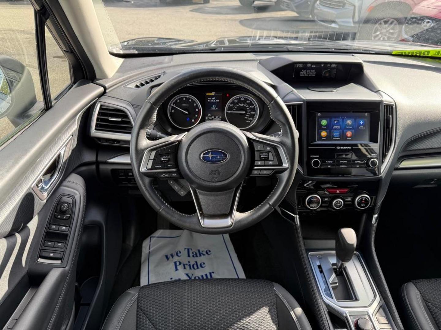 2024 BLACK SUBARU FORESTER PREMIUM (JF2SKADC6RH) with an 2.5L engine, Continuously Variable transmission, located at 929 East 8th Ave, Anchorage, AK, 99501, (907) 274-2277, 61.214783, -149.866074 - Photo#4