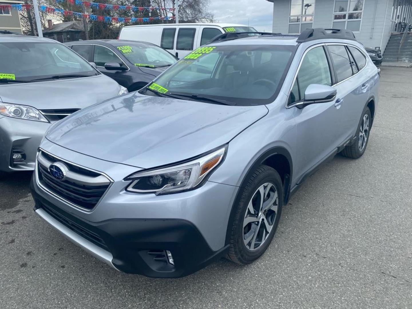 2022 SILVER SUBARU OUTBACK LIMITED (4S4BTANC4N3) with an 2.5L engine, Automatic transmission, located at 929 East 8th Ave, Anchorage, AK, 99501, (907) 274-2277, 61.214783, -149.866074 - Photo#0