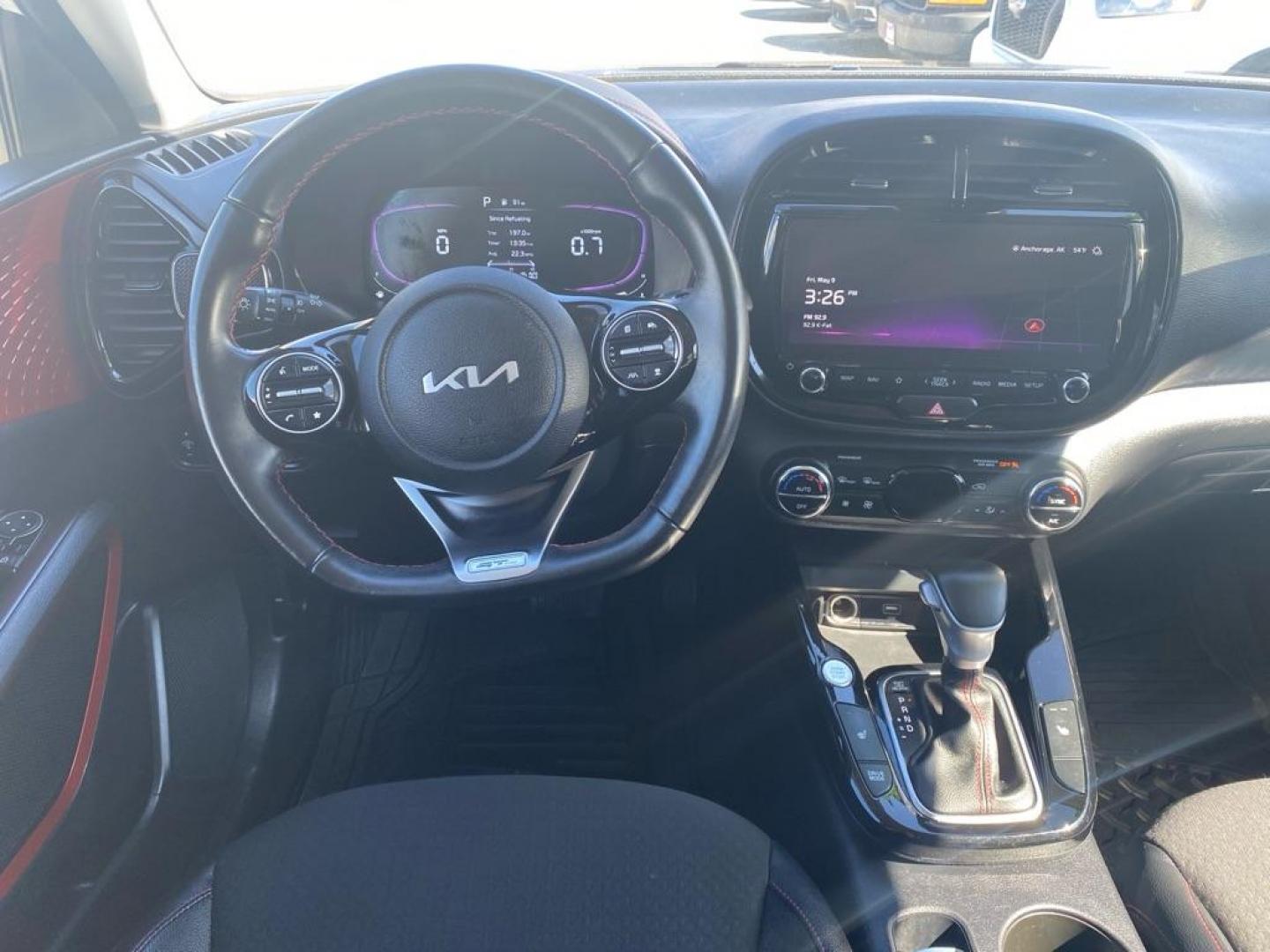 2023 WHITE KIA SOUL GT LINE (KNDJ53AU0P7) with an 2.0L engine, Continuously Variable transmission, located at 929 East 8th Ave, Anchorage, AK, 99501, (907) 274-2277, 61.214783, -149.866074 - Photo#4