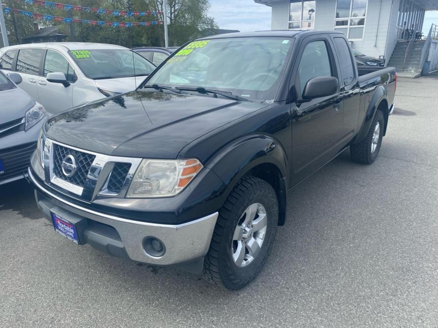 2010 BLACK NISSAN FRONTIER KING CAB SE (1N6AD0CW5AC) with an 4.0L engine, Automatic transmission, located at 929 East 8th Ave, Anchorage, AK, 99501, (907) 274-2277, 61.214783, -149.866074 - Photo#0