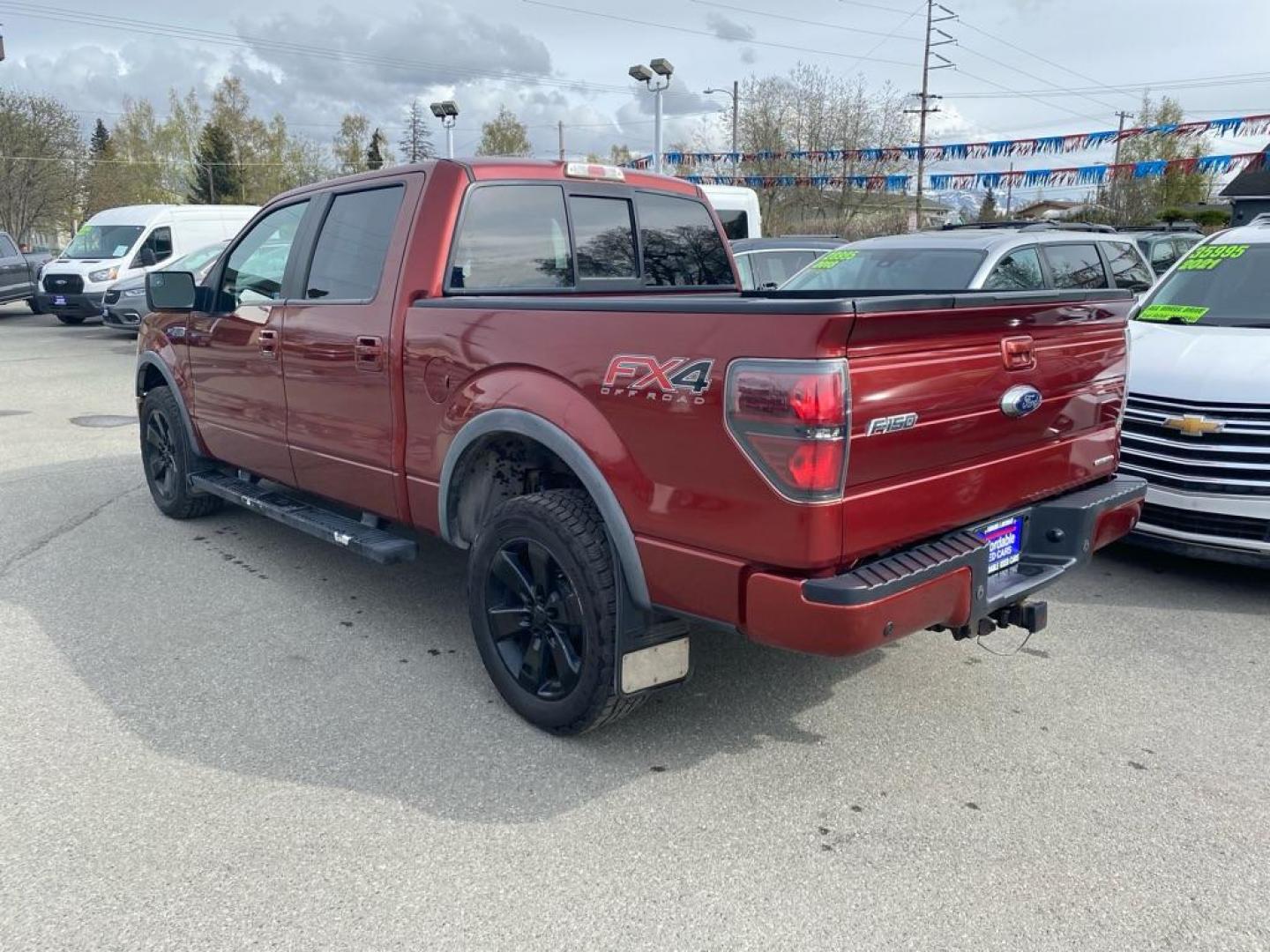 2014 MAROON FORD F150 SUPERCREW (1FTFW1EFXEK) with an 5.0L engine, Automatic transmission, located at 929 East 8th Ave, Anchorage, AK, 99501, (907) 274-2277, 61.214783, -149.866074 - Photo#2