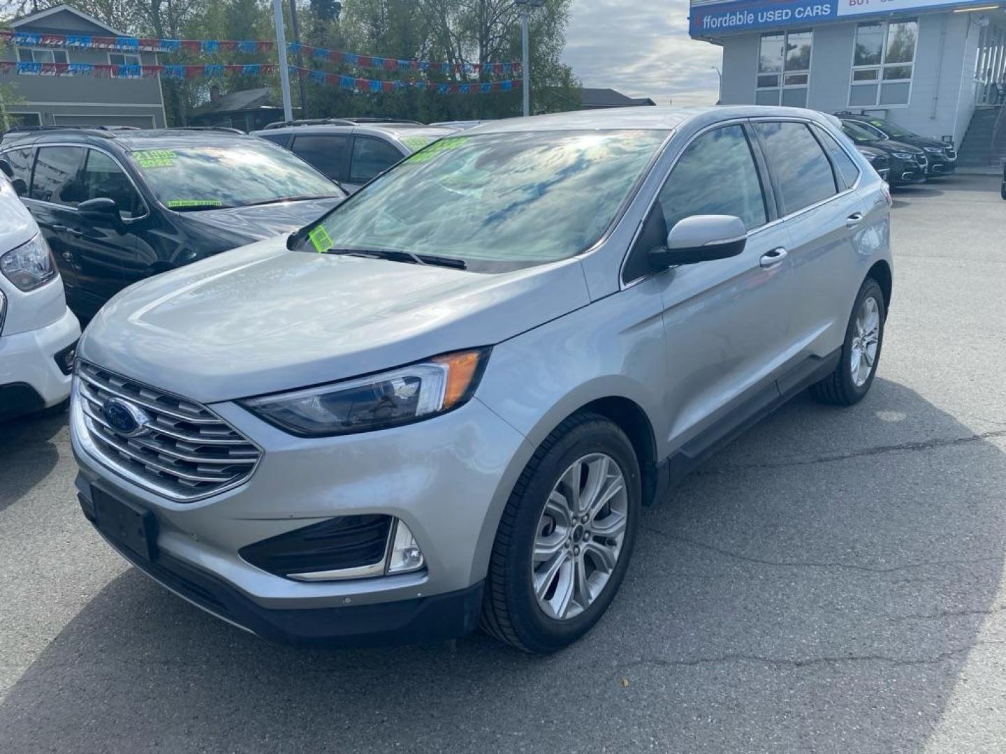 2023 SILVER FORD EDGE TITANIUM TITANIUM (2FMPK4K97PB) with an 2.0L engine, Automatic transmission, located at 929 East 8th Ave, Anchorage, AK, 99501, (907) 274-2277, 61.214783, -149.866074 - Photo#0