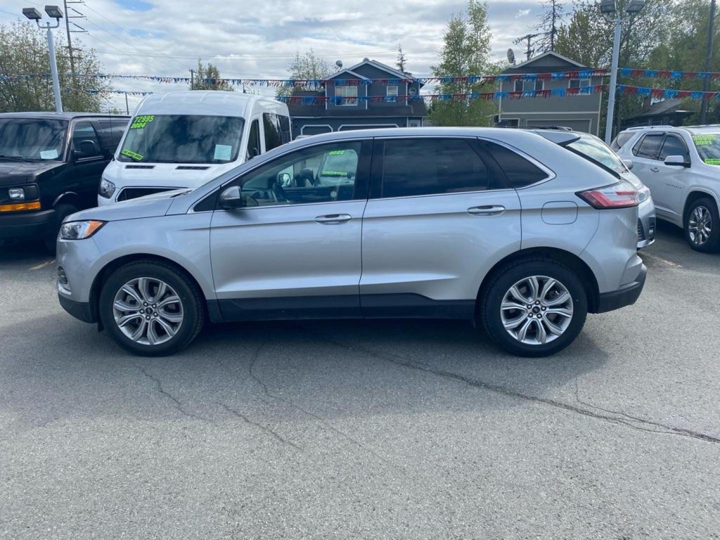 2023 SILVER FORD EDGE TITANIUM TITANIUM (2FMPK4K97PB) with an 2.0L engine, Automatic transmission, located at 929 East 8th Ave, Anchorage, AK, 99501, (907) 274-2277, 61.214783, -149.866074 - Photo#1