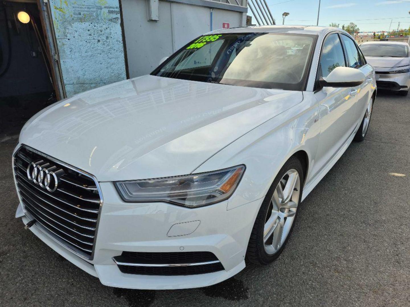 2016 WHITE AUDI A6 PREMIUM PLUS (WAUGFAFC4GN) with an 2.0L engine, Automatic transmission, located at 929 East 8th Ave, Anchorage, AK, 99501, (907) 274-2277, 61.214783, -149.866074 - Photo#0