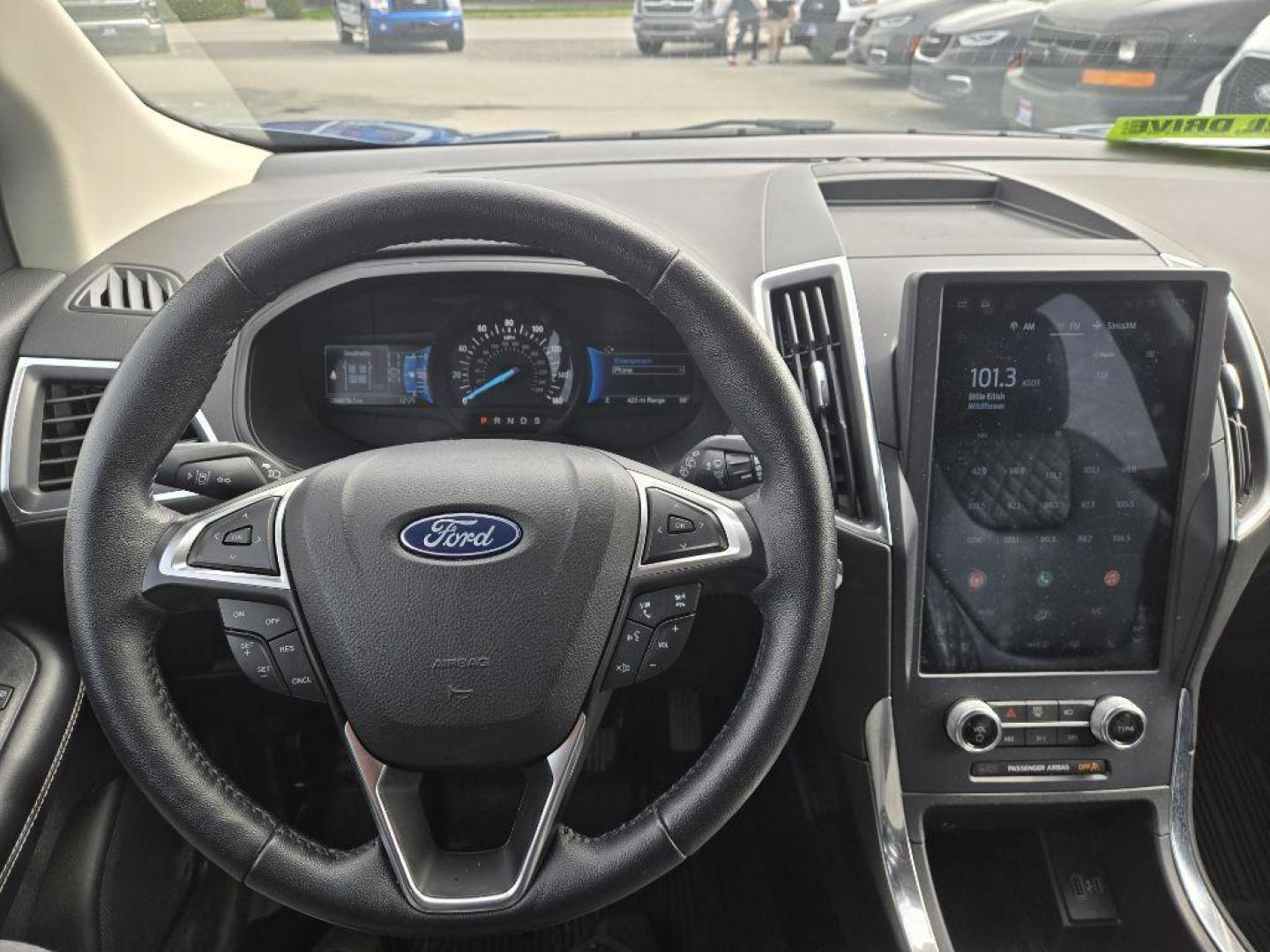 2023 BLUE FORD EDGE TITANIUM TITANIUM (2FMPK4K94PB) with an 2.0L engine, Automatic transmission, located at 929 East 8th Ave, Anchorage, AK, 99501, (907) 274-2277, 61.214783, -149.866074 - Photo#4