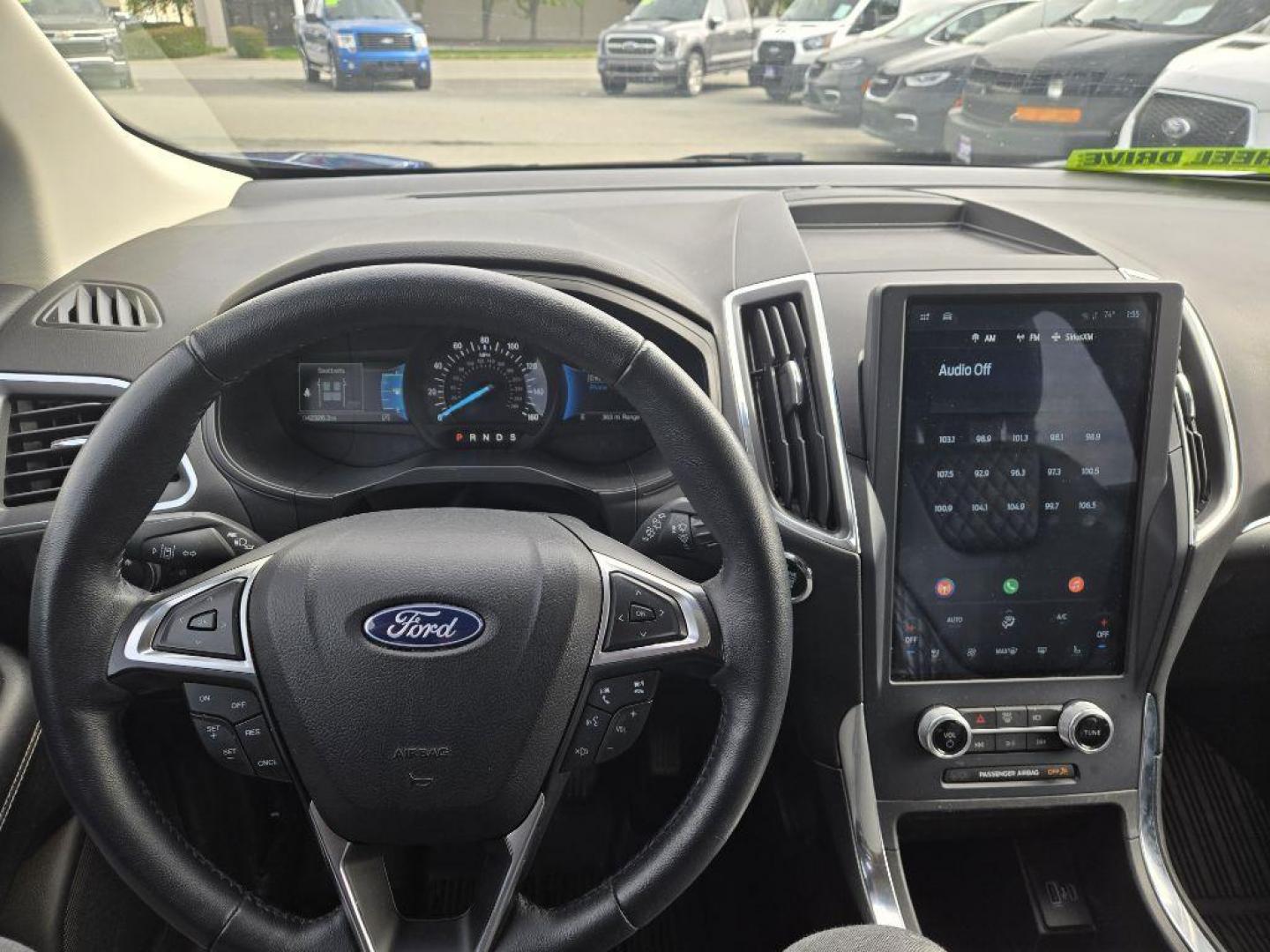 2023 BLUE FORD EDGE TITANIUM TITANIUM (2FMPK4K98PB) with an 2.0L engine, Automatic transmission, located at 929 East 8th Ave, Anchorage, AK, 99501, (907) 274-2277, 61.214783, -149.866074 - Photo#4