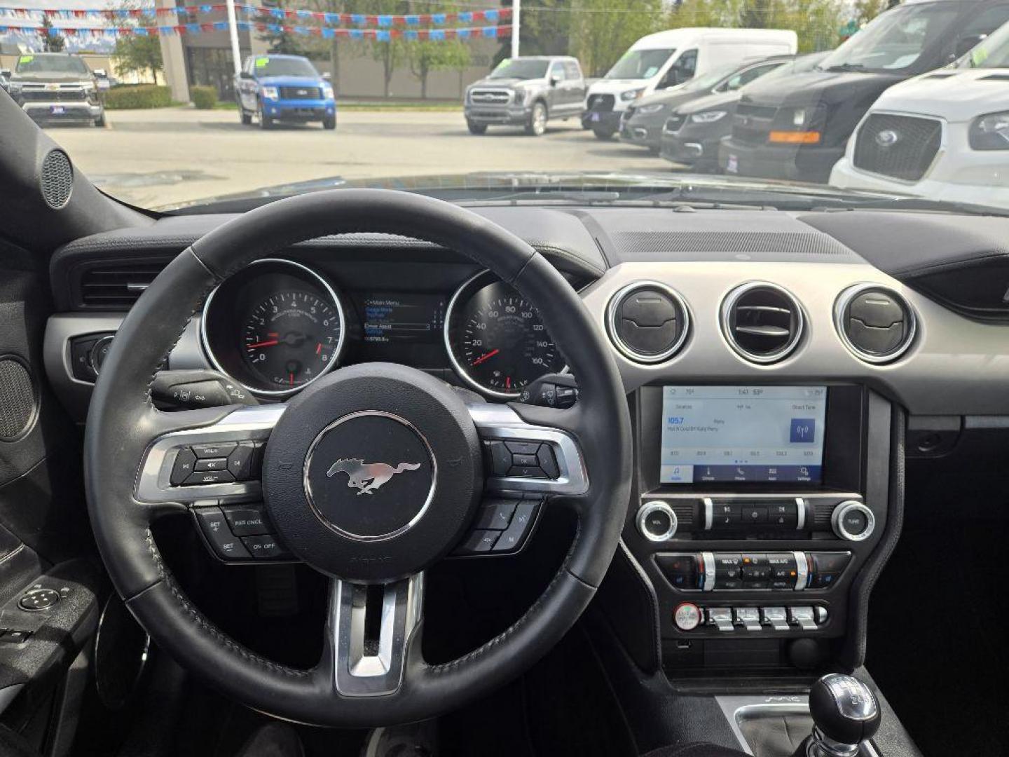 2021 BLACK FORD MUSTANG GT (1FA6P8CF2M5) with an 5.0L engine, 6-Speed Manual transmission, located at 929 East 8th Ave, Anchorage, AK, 99501, (907) 274-2277, 61.214783, -149.866074 - Photo#4
