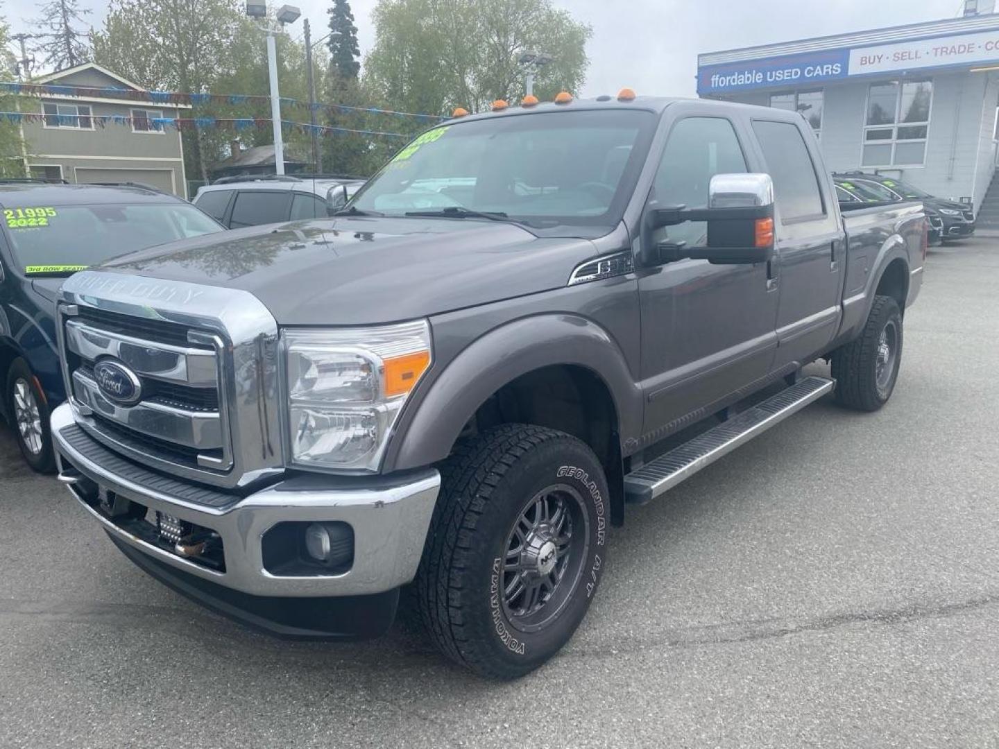 2012 GRAY FORD F350 SUPER DUTY (1FT8W3B67CE) with an 6.2L engine, Automatic transmission, located at 929 East 8th Ave, Anchorage, AK, 99501, (907) 274-2277, 61.214783, -149.866074 - Photo#0