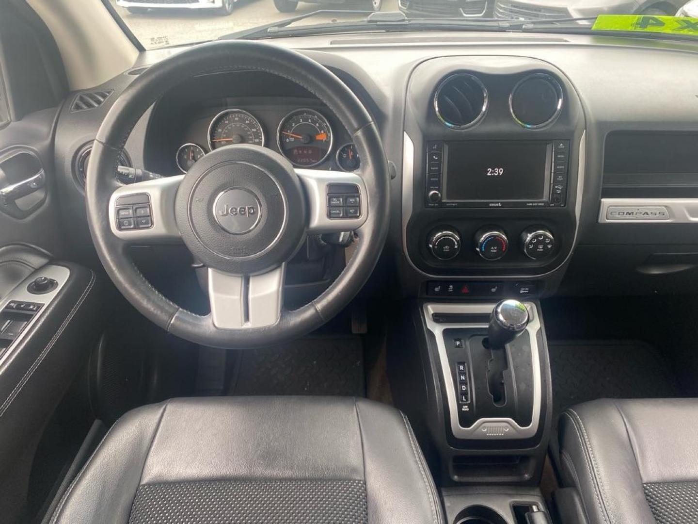 2014 BLACK JEEP COMPASS LATITUDE (1C4NJDEB6ED) with an 2.4L engine, Continuously Variable transmission, located at 929 East 8th Ave, Anchorage, AK, 99501, (907) 274-2277, 61.214783, -149.866074 - Photo#4