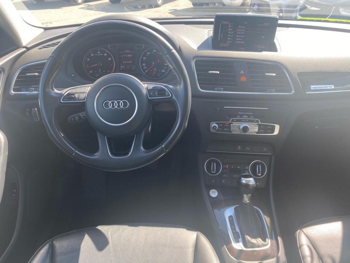2016 BLACK AUDI Q3 PREMIUM PLUS (WA1EFCFS3GR) with an 2.0L engine, Automatic transmission, located at 929 East 8th Ave, Anchorage, AK, 99501, (907) 274-2277, 61.214783, -149.866074 - Photo#4