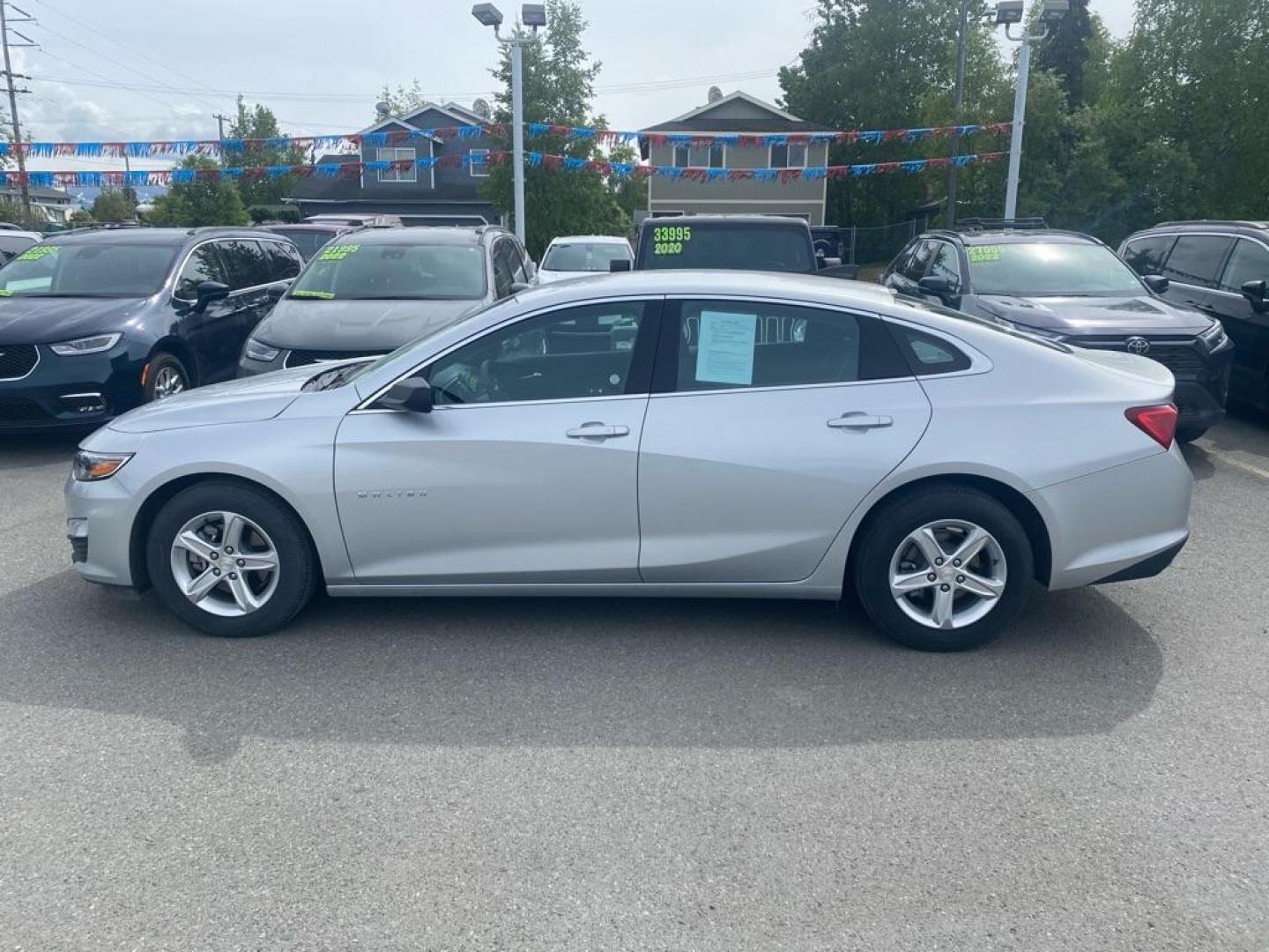2022 SILVER CHEVROLET MALIBU LS (1G1ZB5ST3NF) with an 1.5L engine, Continuously Variable transmission, located at 929 East 8th Ave, Anchorage, AK, 99501, (907) 274-2277, 61.214783, -149.866074 - Photo#1