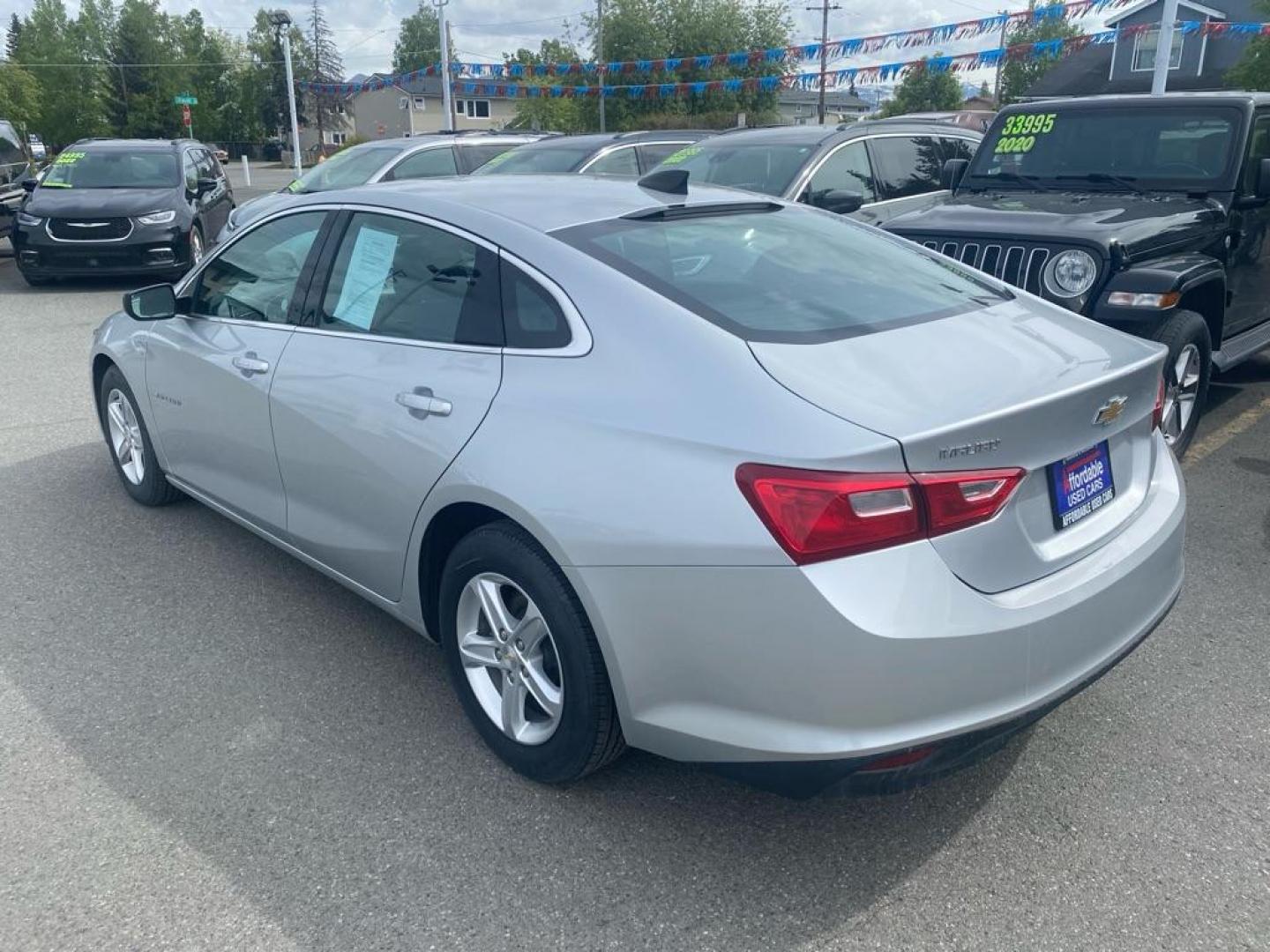2022 SILVER CHEVROLET MALIBU LS (1G1ZB5ST3NF) with an 1.5L engine, Continuously Variable transmission, located at 929 East 8th Ave, Anchorage, AK, 99501, (907) 274-2277, 61.214783, -149.866074 - Photo#2