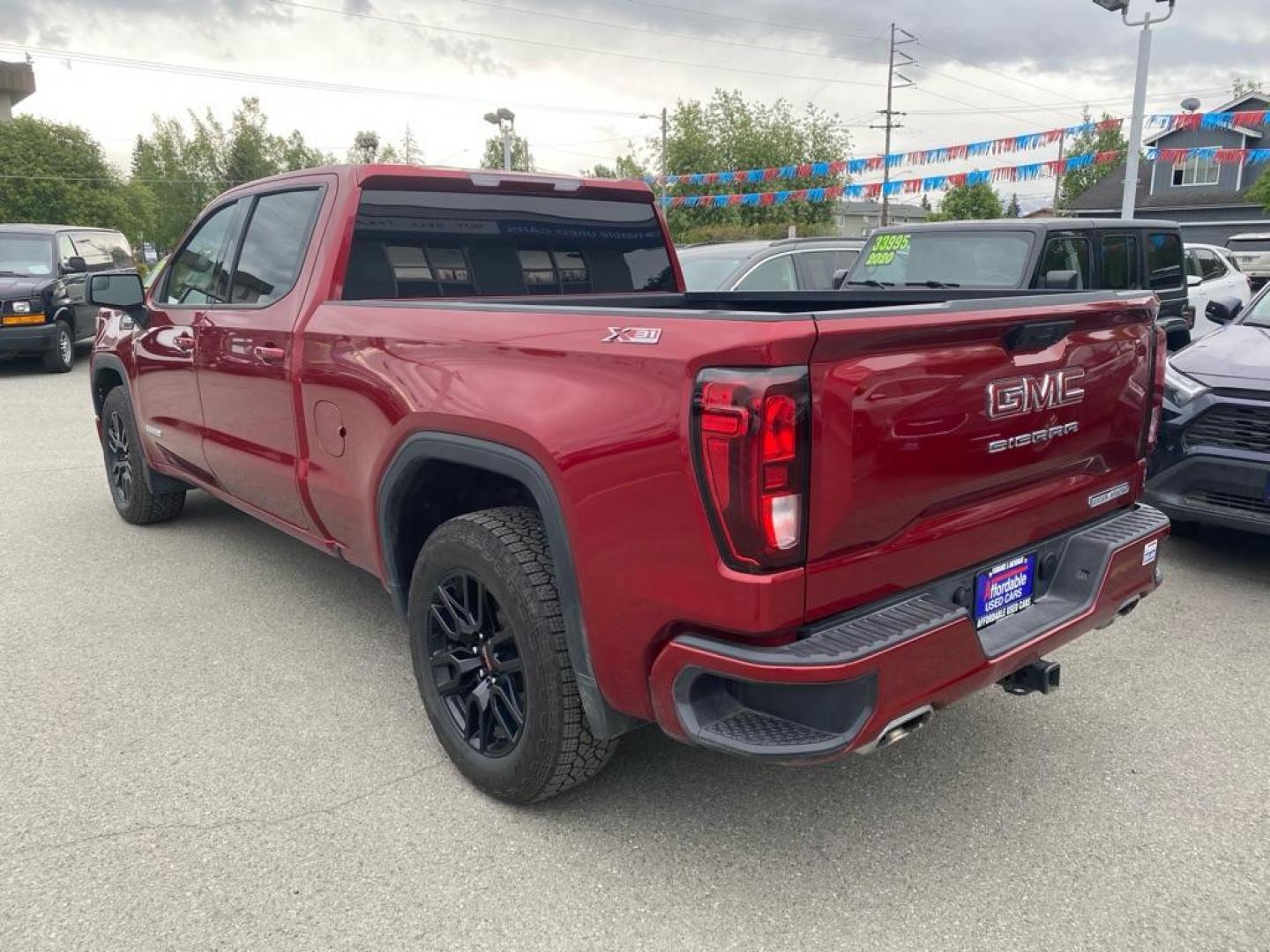 2024 MAROON GMC SIERRA 1500 ELEVATION (1GTUUCED2RZ) with an 5.3L engine, Automatic transmission, located at 929 East 8th Ave, Anchorage, AK, 99501, (907) 274-2277, 61.214783, -149.866074 - Photo#2