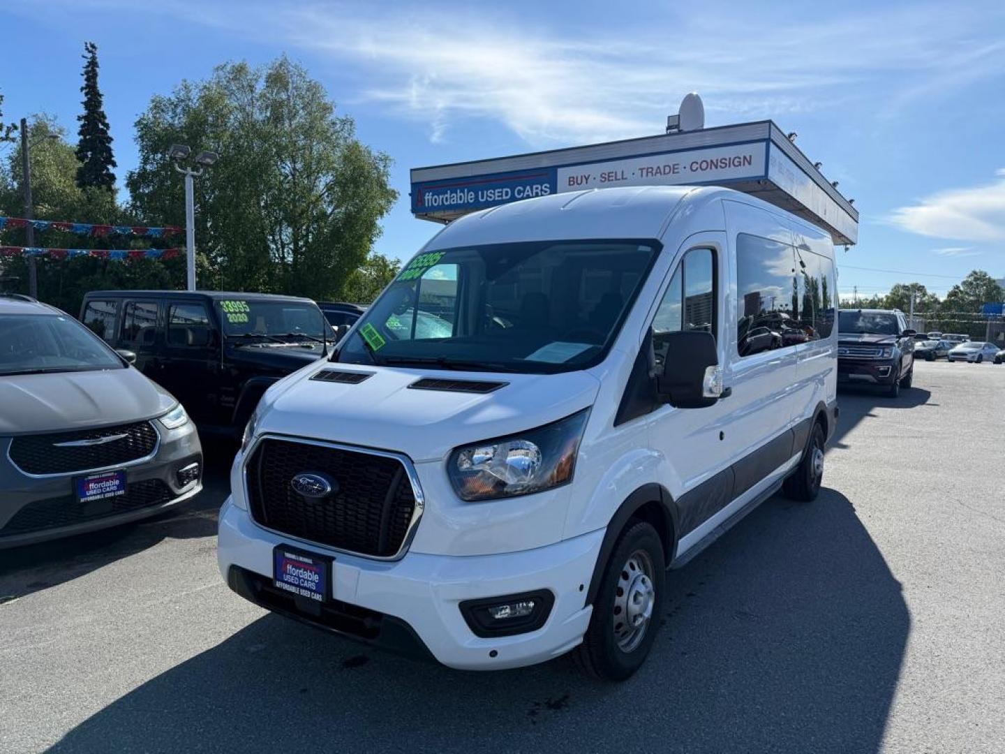 2024 WHITE FORD TRANSIT T-350 (1FBAX9CG6RK) with an 3.5L engine, Automatic transmission, located at 929 East 8th Ave, Anchorage, AK, 99501, (907) 274-2277, 61.214783, -149.866074 - Photo#0
