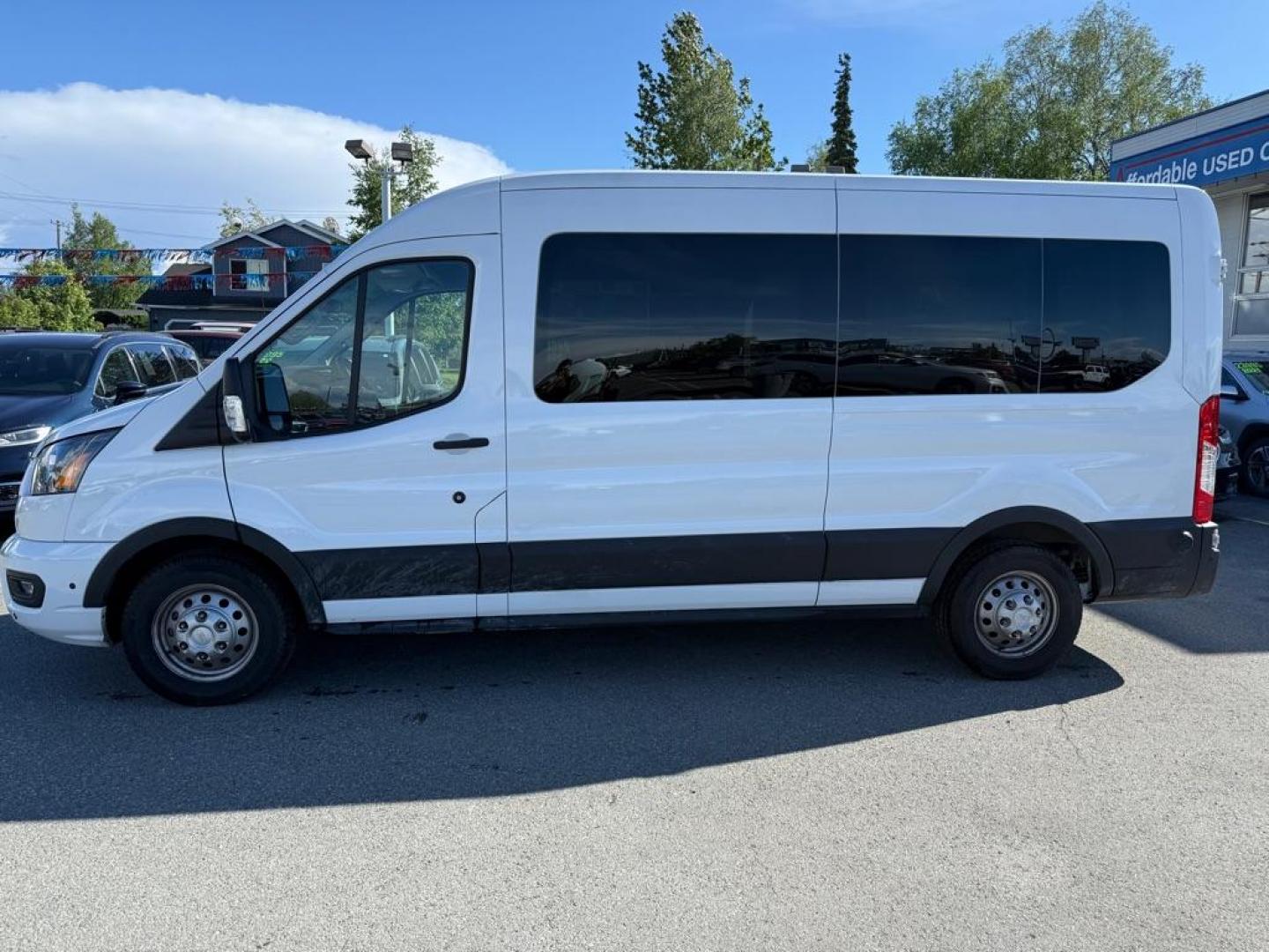 2024 WHITE FORD TRANSIT T-350 (1FBAX9CG6RK) with an 3.5L engine, Automatic transmission, located at 929 East 8th Ave, Anchorage, AK, 99501, (907) 274-2277, 61.214783, -149.866074 - Photo#1