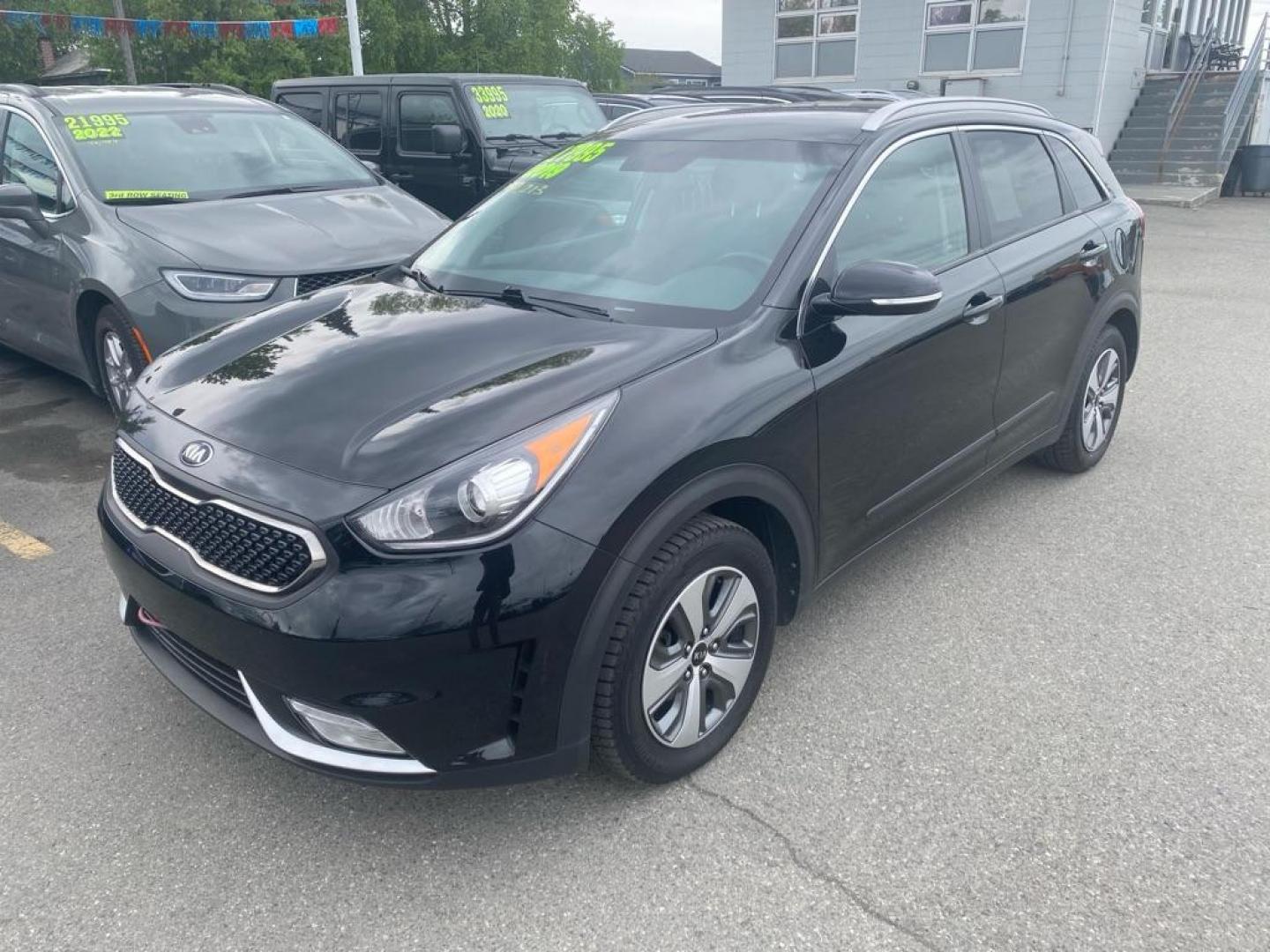 2019 BLACK KIA NIRO EX (KNDCC3LC1K5) with an 1.6L engine, Automatic transmission, located at 929 East 8th Ave, Anchorage, AK, 99501, (907) 274-2277, 61.214783, -149.866074 - Photo#0