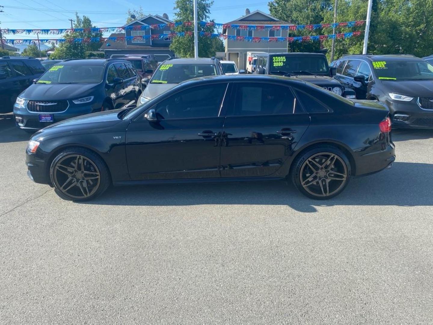 2016 BLACK AUDI S4 PREMIUM PLUS (WAUBGAFLXGA) with an 3.0L engine, Automatic transmission, located at 929 East 8th Ave, Anchorage, AK, 99501, (907) 274-2277, 61.214783, -149.866074 - Photo#1