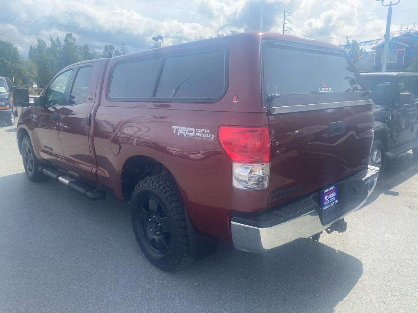 2007 RED TOYOTA TUNDRA DOUBLE CAB SR5 (5TFBV541X7X) with an 5.7L engine, Automatic transmission, located at 929 East 8th Ave, Anchorage, AK, 99501, (907) 274-2277, 61.214783, -149.866074 - Photo#2