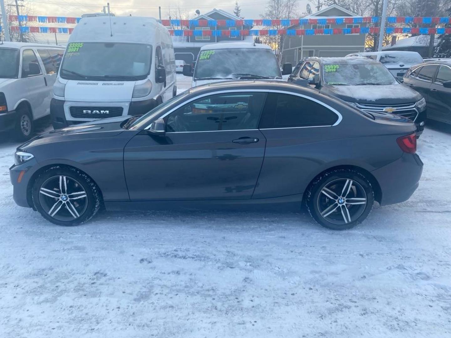 2017 BLUE BMW 230XI (WBA2H9C36HV) with an 2.0L engine, Automatic transmission, located at 929 East 8th Ave, Anchorage, AK, 99501, (907) 274-2277, 61.214783, -149.866074 - Photo#1