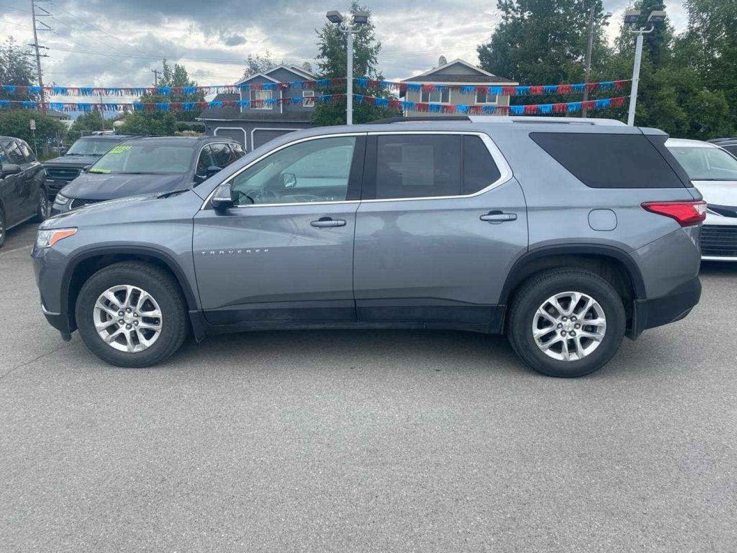 2018 BLUE CHEVROLET TRAVERSE LT (1GNEVGKW5JJ) with an 3.6L engine, Automatic transmission, located at 929 East 8th Ave, Anchorage, AK, 99501, (907) 274-2277, 61.214783, -149.866074 - Photo#1