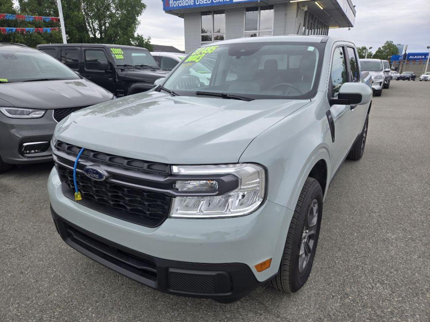 2023 GREY FORD MAVERICK XLT (3FTTW8E31PR) with an 2.5L engine, Continuously Variable transmission, located at 929 East 8th Ave, Anchorage, AK, 99501, (907) 274-2277, 61.214783, -149.866074 - Photo#0