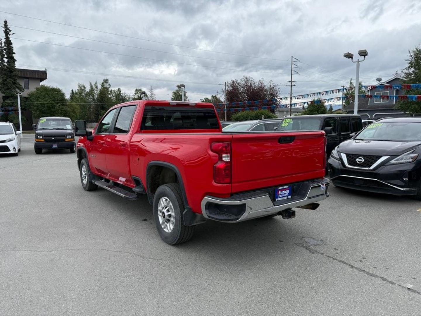 2024 RED CHEVROLET SILVERADO 2500 HEAVY DUTY LT (2GC4YNE79R1) with an 6.6L engine, Automatic transmission, located at 929 East 8th Ave, Anchorage, AK, 99501, (907) 274-2277, 61.214783, -149.866074 - Photo#2