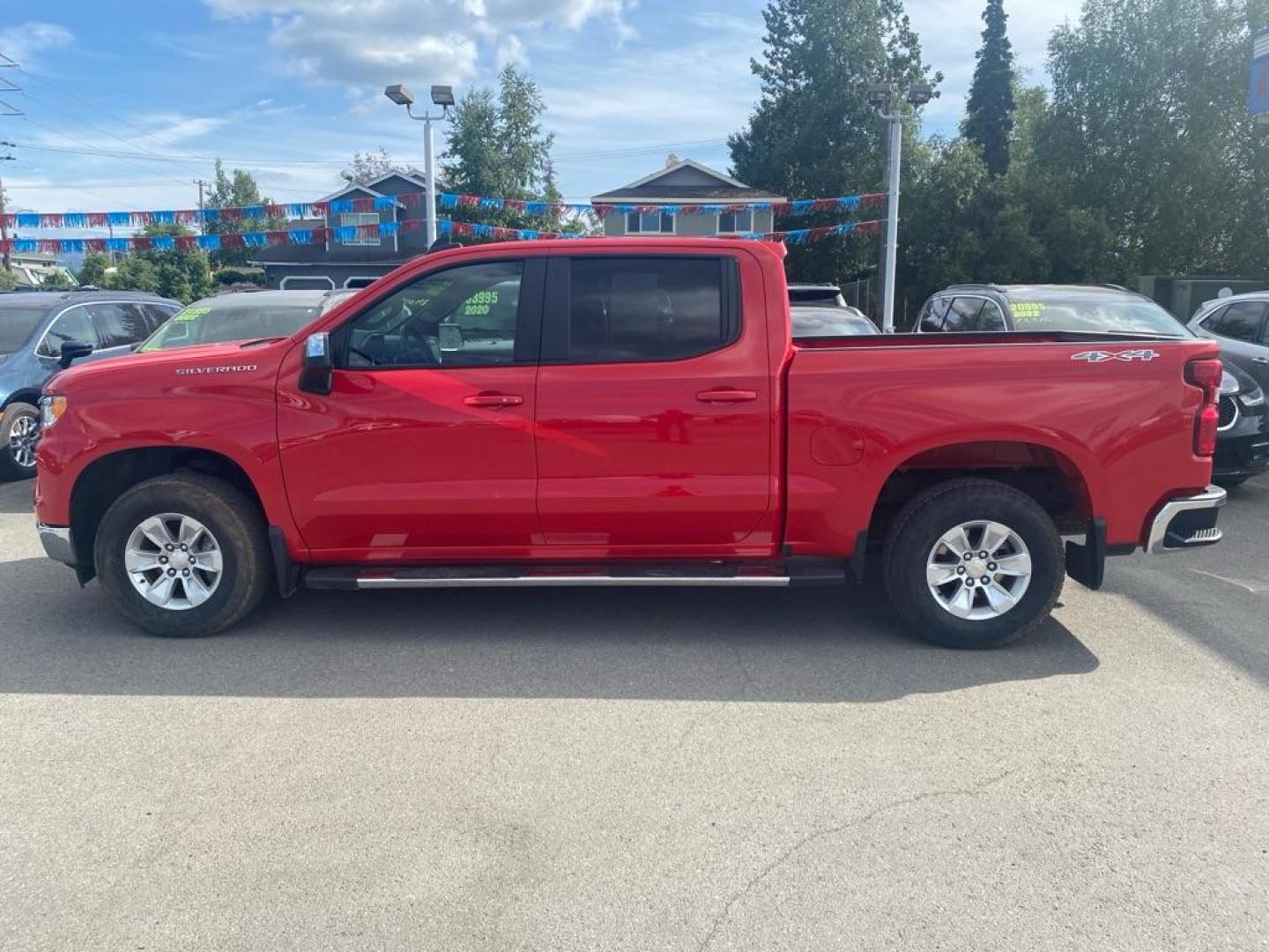2023 RED CHEVROLET SILVERADO 1500 LT (2GCUDDEDXP1) with an 5.3L engine, Automatic transmission, located at 929 East 8th Ave, Anchorage, AK, 99501, (907) 274-2277, 61.214783, -149.866074 - Photo#1