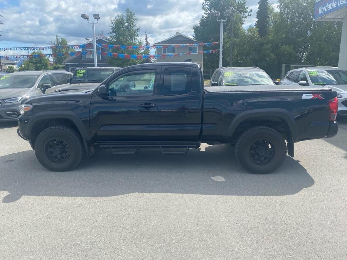 2021 BLACK TOYOTA TACOMA ACCESS CAB (3TYSZ5AN9MT) with an 3.5L engine, Automatic transmission, located at 929 East 8th Ave, Anchorage, AK, 99501, (907) 274-2277, 61.214783, -149.866074 - Photo#1