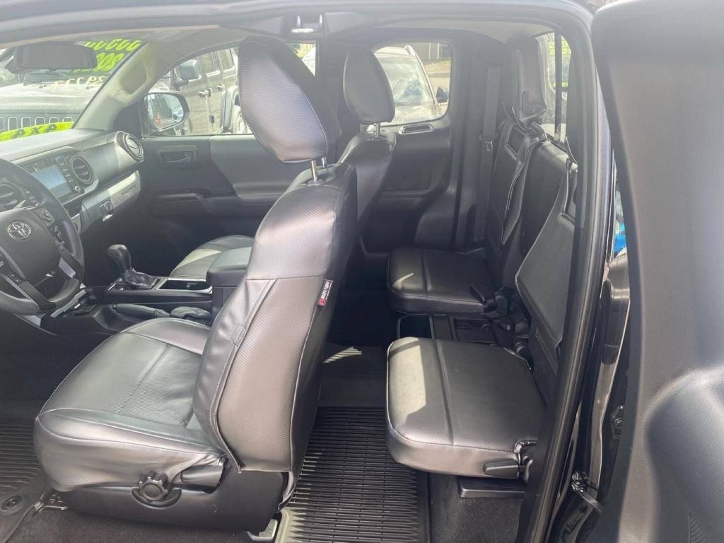 2021 BLACK TOYOTA TACOMA ACCESS CAB (3TYSZ5AN9MT) with an 3.5L engine, Automatic transmission, located at 929 East 8th Ave, Anchorage, AK, 99501, (907) 274-2277, 61.214783, -149.866074 - Photo#3