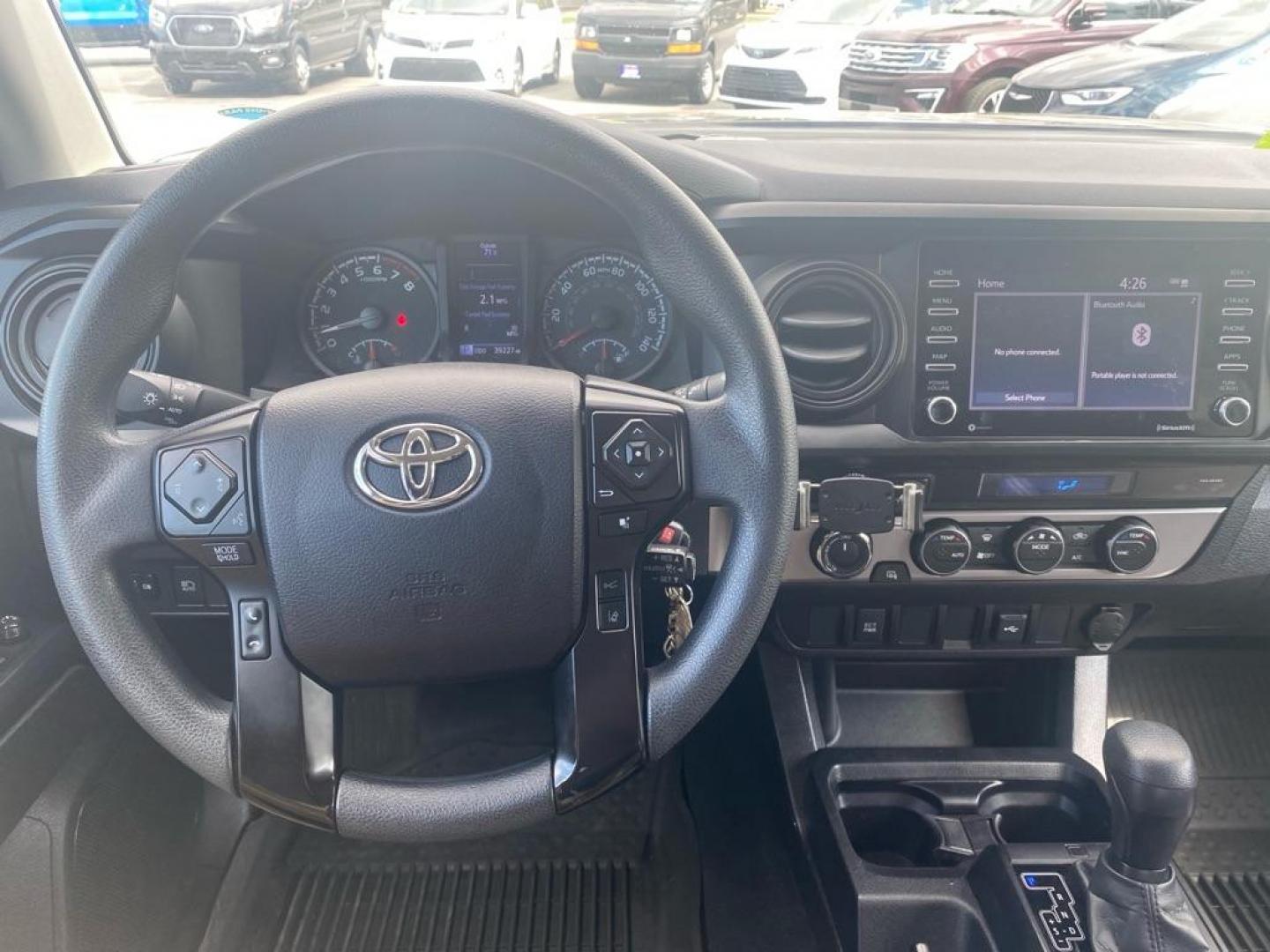 2021 BLACK TOYOTA TACOMA ACCESS CAB (3TYSZ5AN9MT) with an 3.5L engine, Automatic transmission, located at 929 East 8th Ave, Anchorage, AK, 99501, (907) 274-2277, 61.214783, -149.866074 - Photo#4
