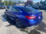 2018 BLUE HONDA ACCORD SPORT (1HGCV1F30JA) with an 1.5L engine, Continuously Variable transmission, located at 929 East 8th Ave, Anchorage, AK, 99501, (907) 274-2277, 61.214783, -149.866074 - Photo#2