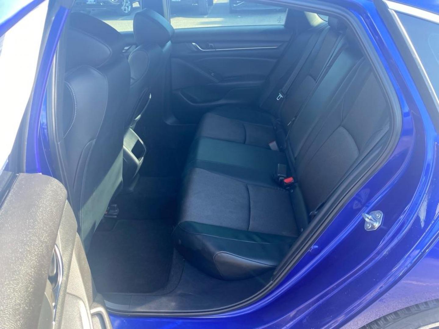 2018 BLUE HONDA ACCORD SPORT (1HGCV1F30JA) with an 1.5L engine, Continuously Variable transmission, located at 929 East 8th Ave, Anchorage, AK, 99501, (907) 274-2277, 61.214783, -149.866074 - Photo#3