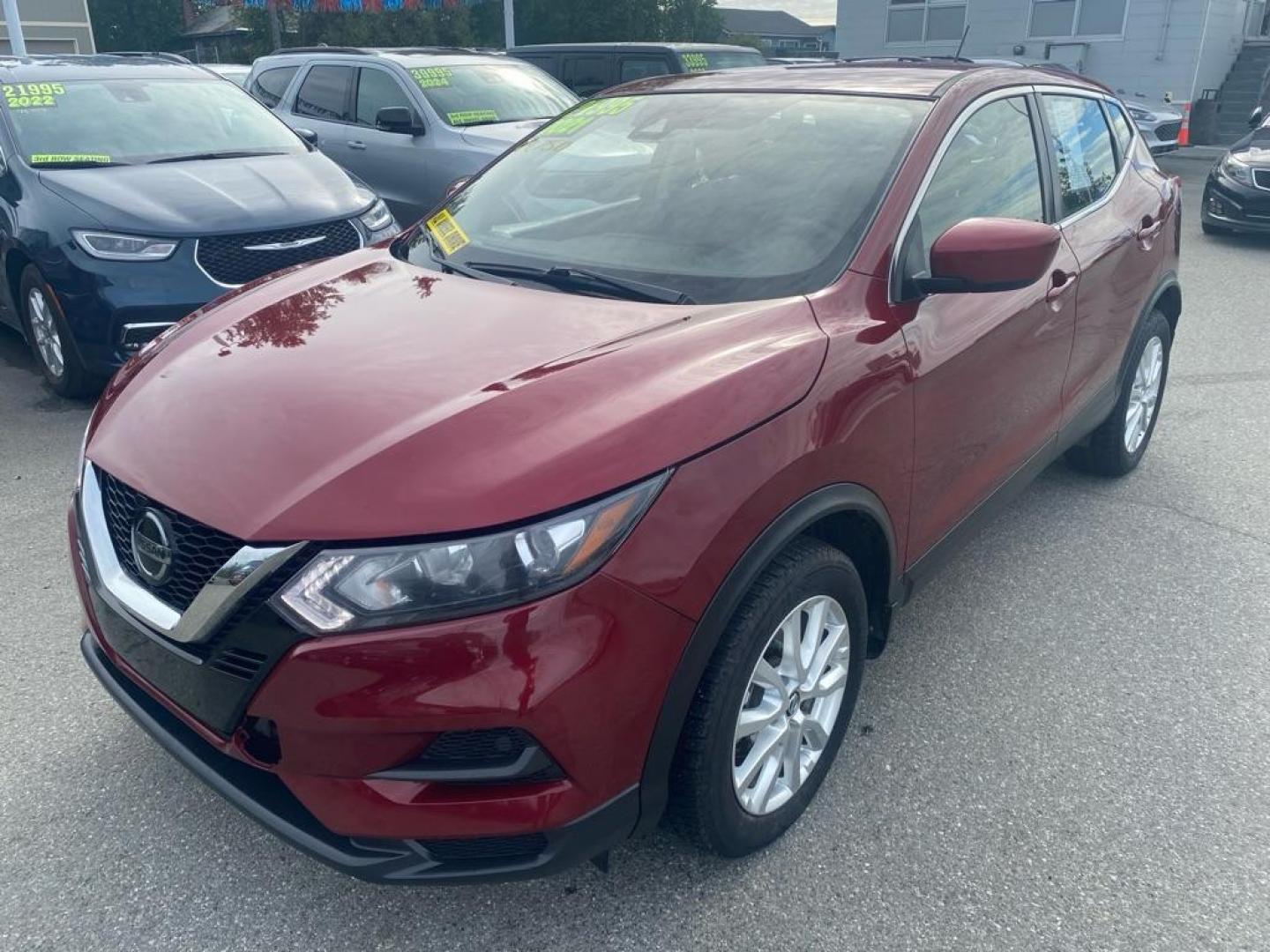 2021 RED NISSAN ROGUE SPORT S (JN1BJ1AWXMW) with an 2.0L engine, Continuously Variable transmission, located at 929 East 8th Ave, Anchorage, AK, 99501, (907) 274-2277, 61.214783, -149.866074 - Photo#0