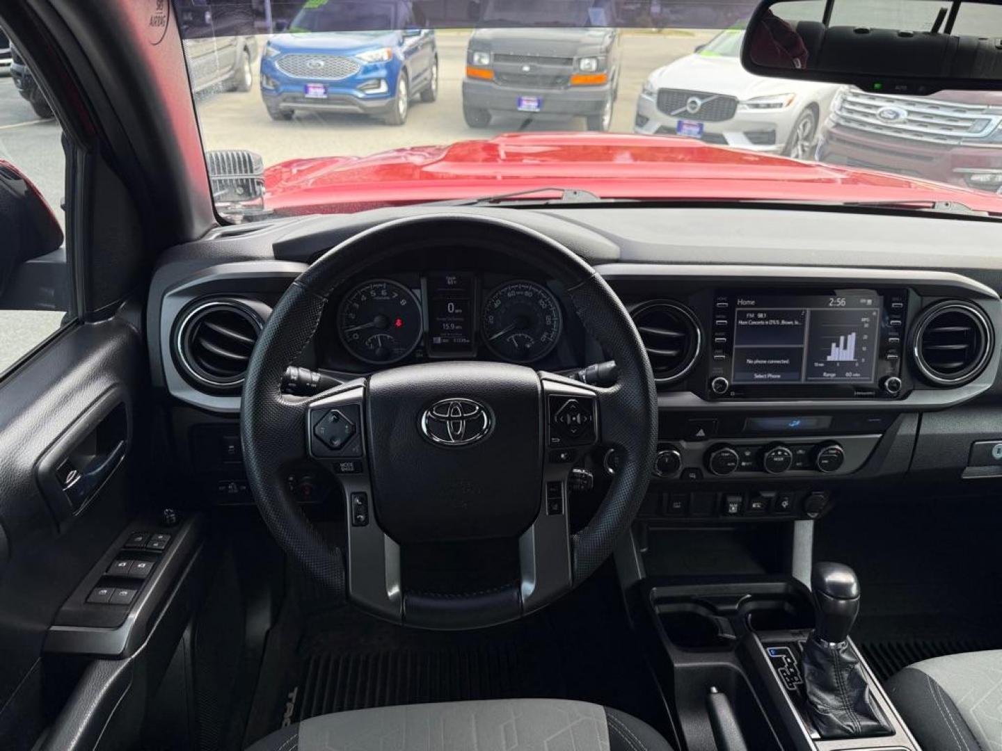 2021 RED TOYOTA TACOMA DOUBLE CAB (3TMCZ5AN6MM) with an 3.5L engine, Automatic transmission, located at 929 East 8th Ave, Anchorage, AK, 99501, (907) 274-2277, 61.214783, -149.866074 - Photo#4