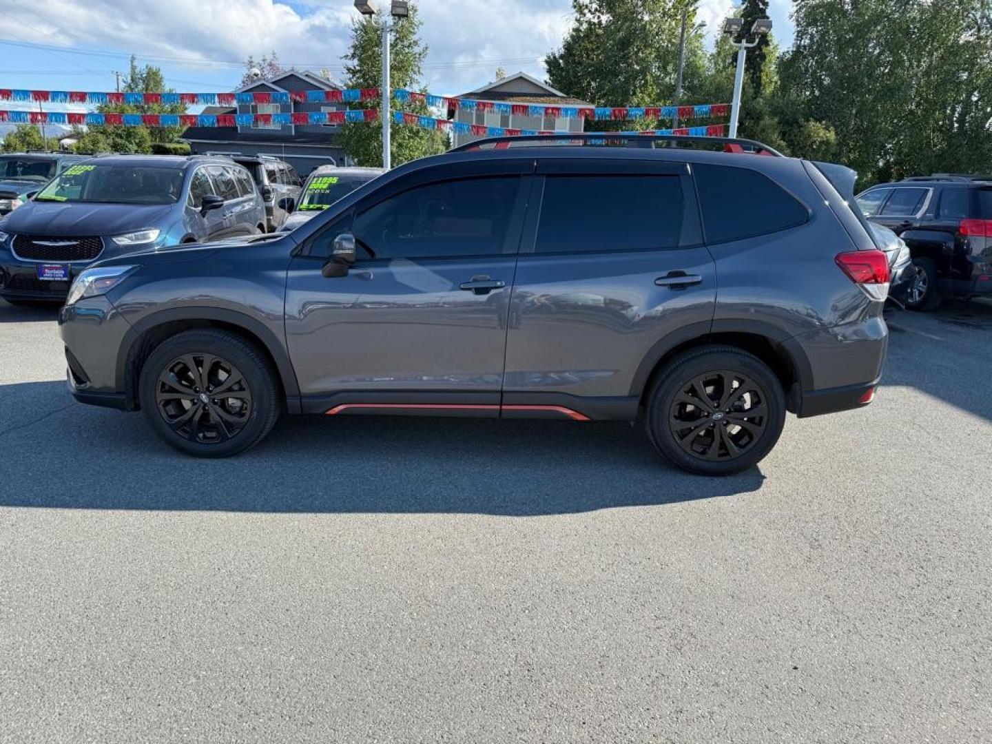 2024 GRAY SUBARU FORESTER SPORT (JF2SKAEC0RH) with an 2.5L engine, Continuously Variable transmission, located at 929 East 8th Ave, Anchorage, AK, 99501, (907) 274-2277, 61.214783, -149.866074 - Photo#1