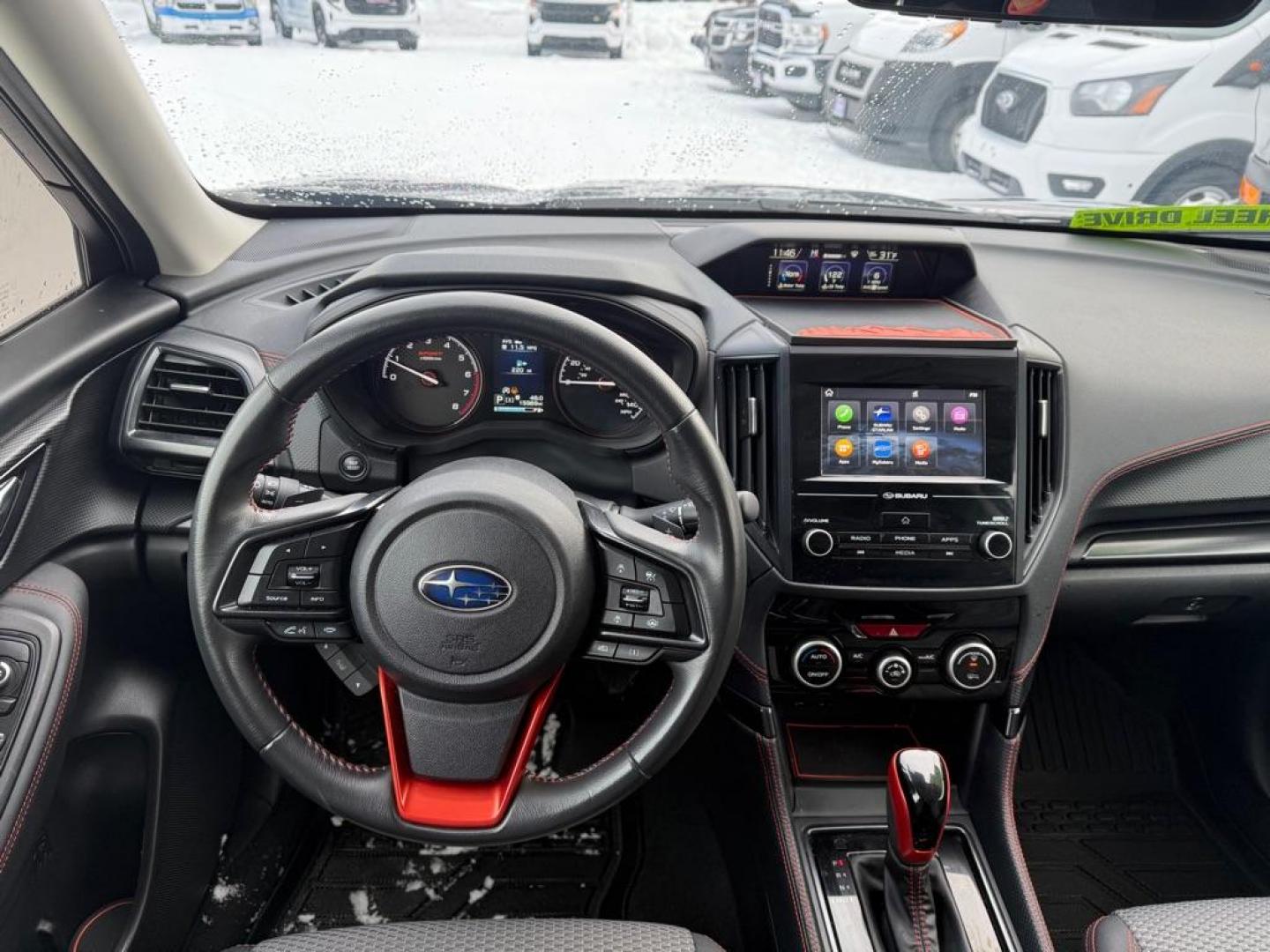 2024 BLACK SUBARU FORESTER SPORT (JF2SKAEC0RH) with an 2.5L engine, Continuously Variable transmission, located at 929 East 8th Ave, Anchorage, AK, 99501, (907) 274-2277, 61.214783, -149.866074 - Photo#4