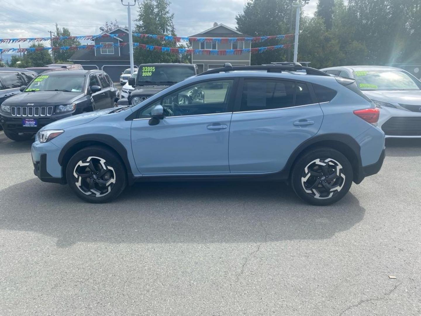 2021 BLUE SUBARU CROSSTREK LIMITED (JF2GTHMC3M8) with an 2.5L engine, Automatic transmission, located at 929 East 8th Ave, Anchorage, AK, 99501, (907) 274-2277, 61.214783, -149.866074 - Photo#1