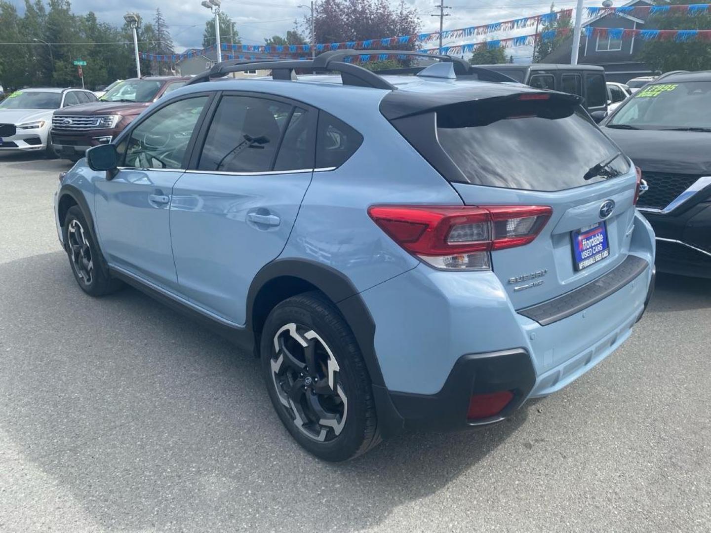 2021 BLUE SUBARU CROSSTREK LIMITED (JF2GTHMC3M8) with an 2.5L engine, Automatic transmission, located at 929 East 8th Ave, Anchorage, AK, 99501, (907) 274-2277, 61.214783, -149.866074 - Photo#2