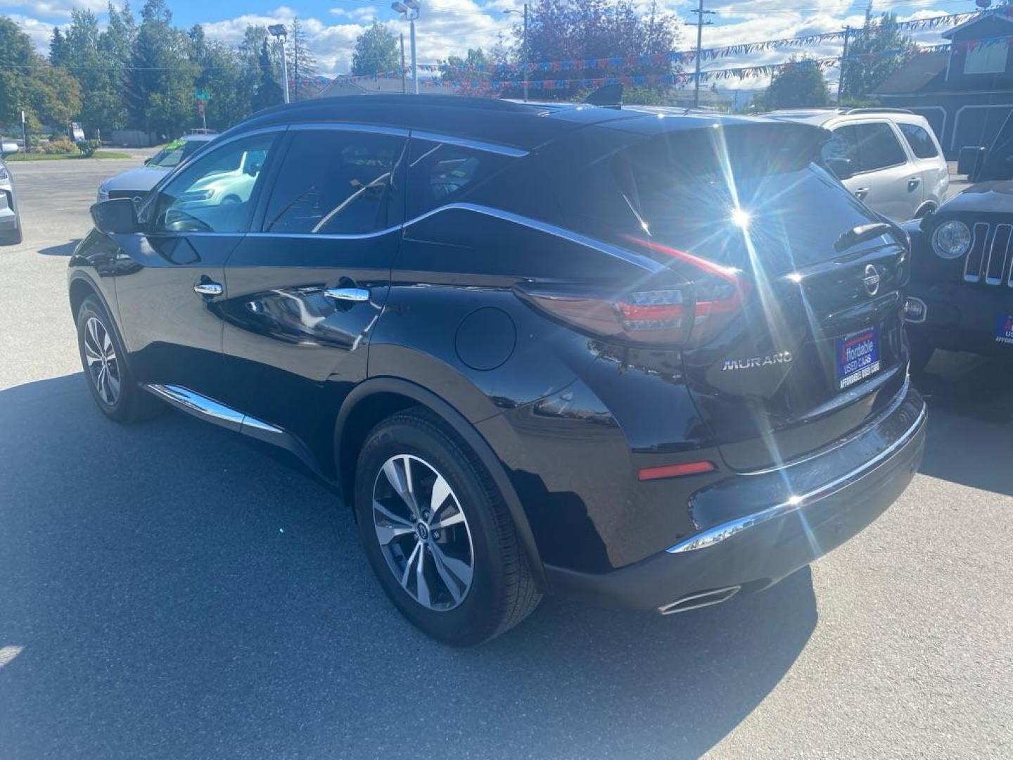 2024 BLACK NISSAN MURANO SV (5N1AZ2BS1RC) with an 3.5L engine, Continuously Variable transmission, located at 929 East 8th Ave, Anchorage, AK, 99501, (907) 274-2277, 61.214783, -149.866074 - Photo#2