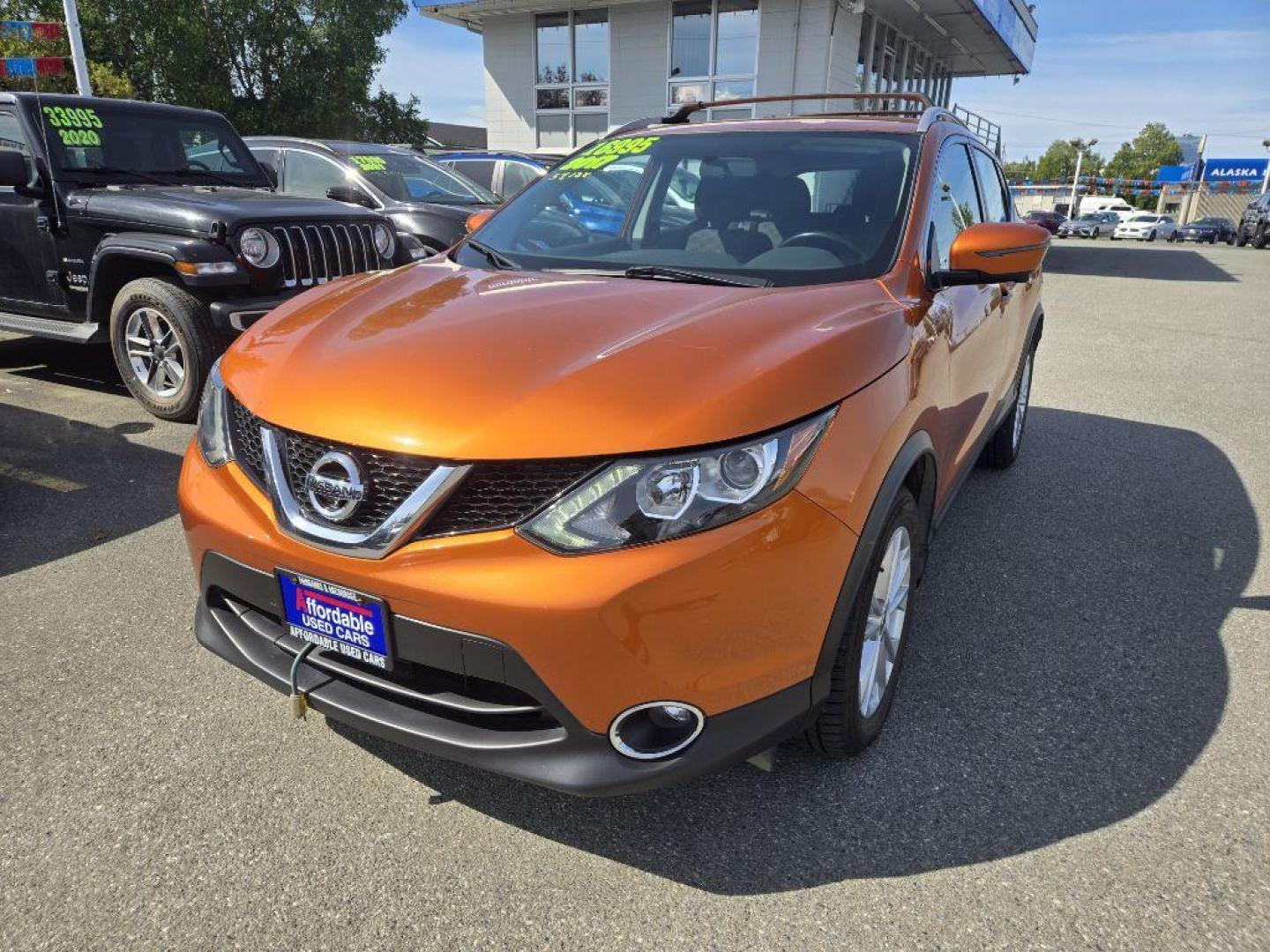 2017 BRONZE NISSAN ROGUE SPORT SV (JN1BJ1CR8HW) with an 2.0L engine, Continuously Variable transmission, located at 929 East 8th Ave, Anchorage, AK, 99501, (907) 274-2277, 61.214783, -149.866074 - Photo#0