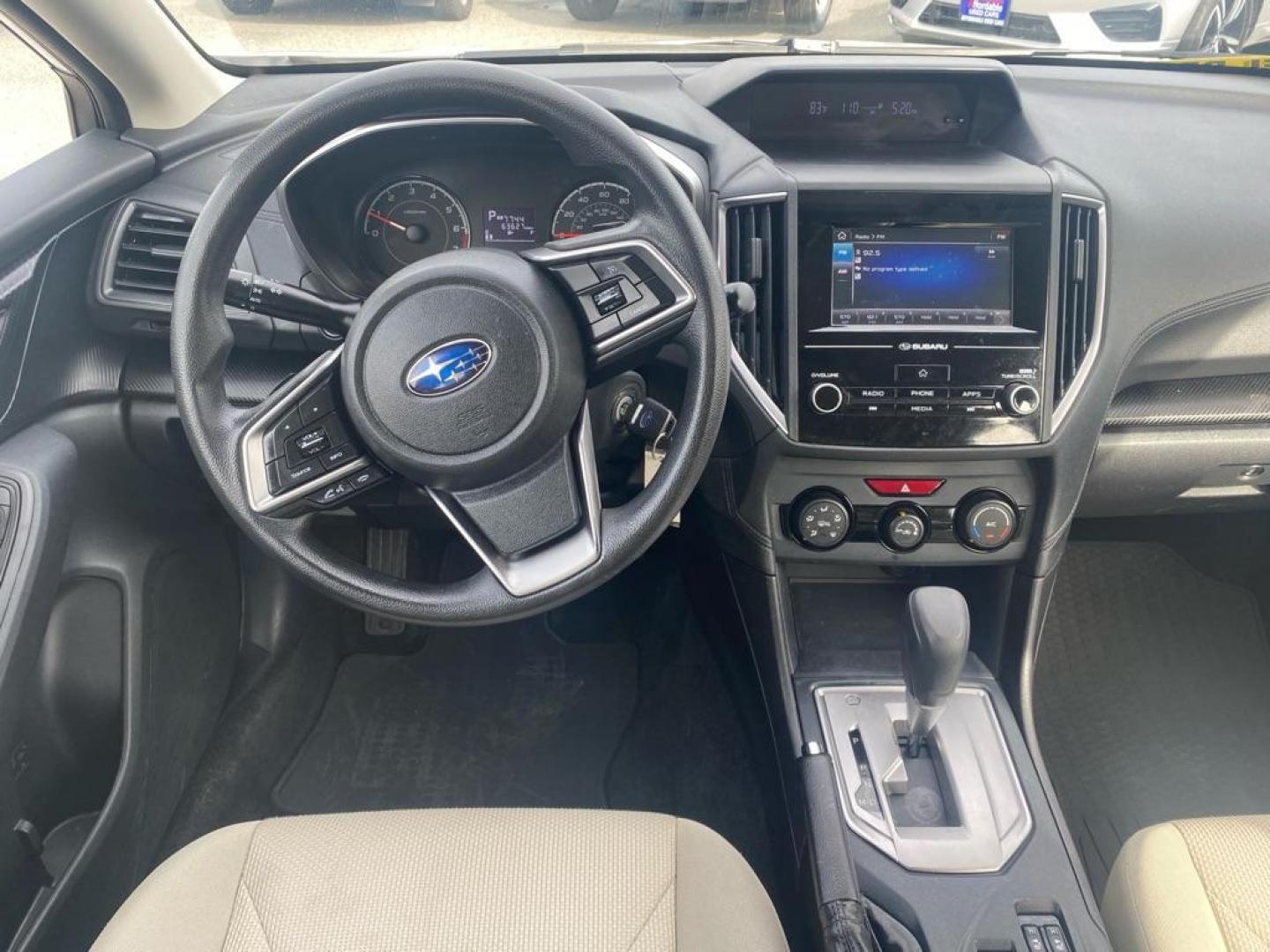 2017 WHITE SUBARU IMPREZA PREMIUM (4S3GTAB65H3) with an 2.0L engine, Continuously Variable transmission, located at 929 East 8th Ave, Anchorage, AK, 99501, (907) 274-2277, 61.214783, -149.866074 - Photo#4