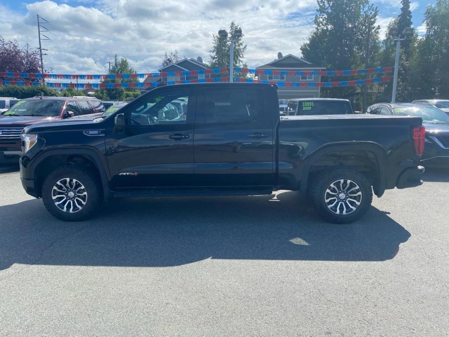 2022 BLACK GMC SIERRA LIMITED 1500 AT4 (3GTU9EET9NG) with an 3.0L engine, Automatic transmission, located at 929 East 8th Ave, Anchorage, AK, 99501, (907) 274-2277, 61.214783, -149.866074 - Photo#1