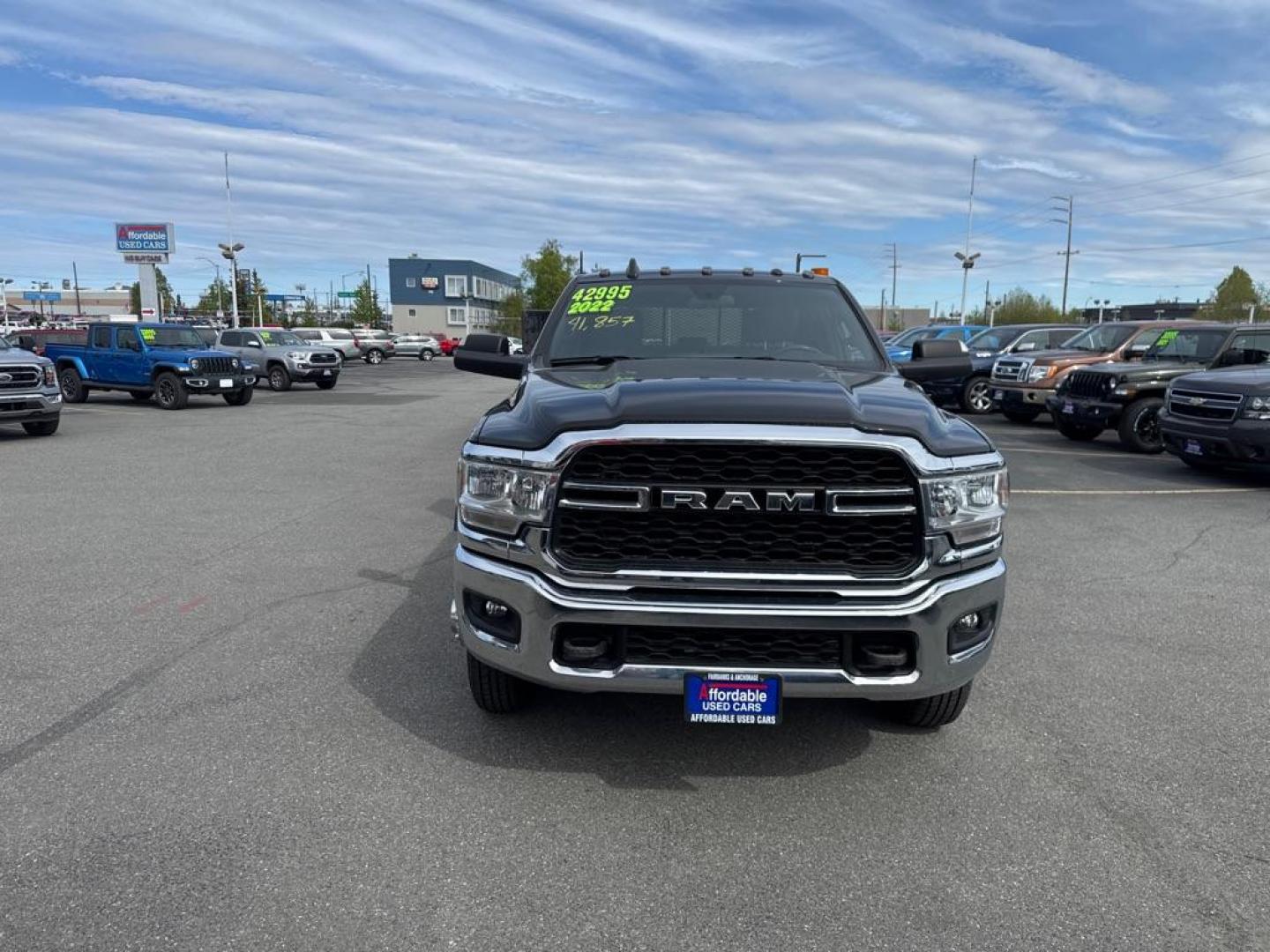 2022 BLACK RAM 3500 (3C7WRTCJ8NG) with an 6.4L engine, Automatic transmission, located at 929 East 8th Ave, Anchorage, AK, 99501, (907) 274-2277, 61.214783, -149.866074 - Photo#1