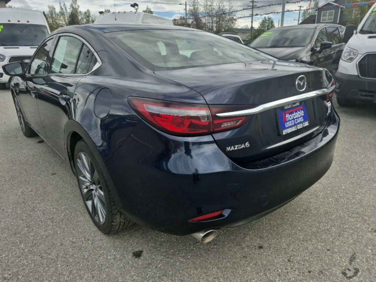 2019 BLUE MAZDA 6 TOURING (JM1GL1VM3K1) with an 2.5L engine, Automatic transmission, located at 929 East 8th Ave, Anchorage, AK, 99501, (907) 274-2277, 61.214783, -149.866074 - Photo#2